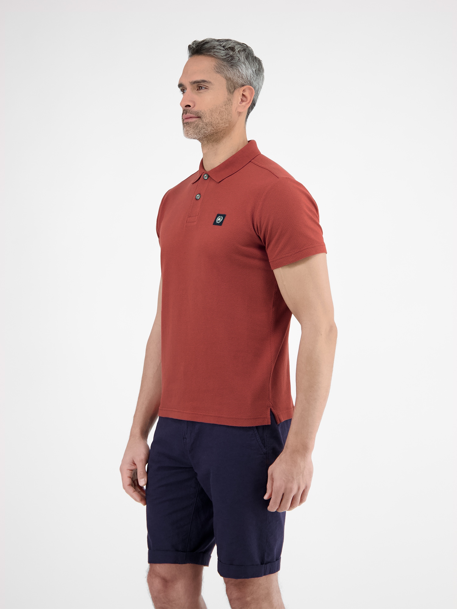 LERROS Poloshirt »LERROS Poloshirt in weicher Waffelpiquéqualität«