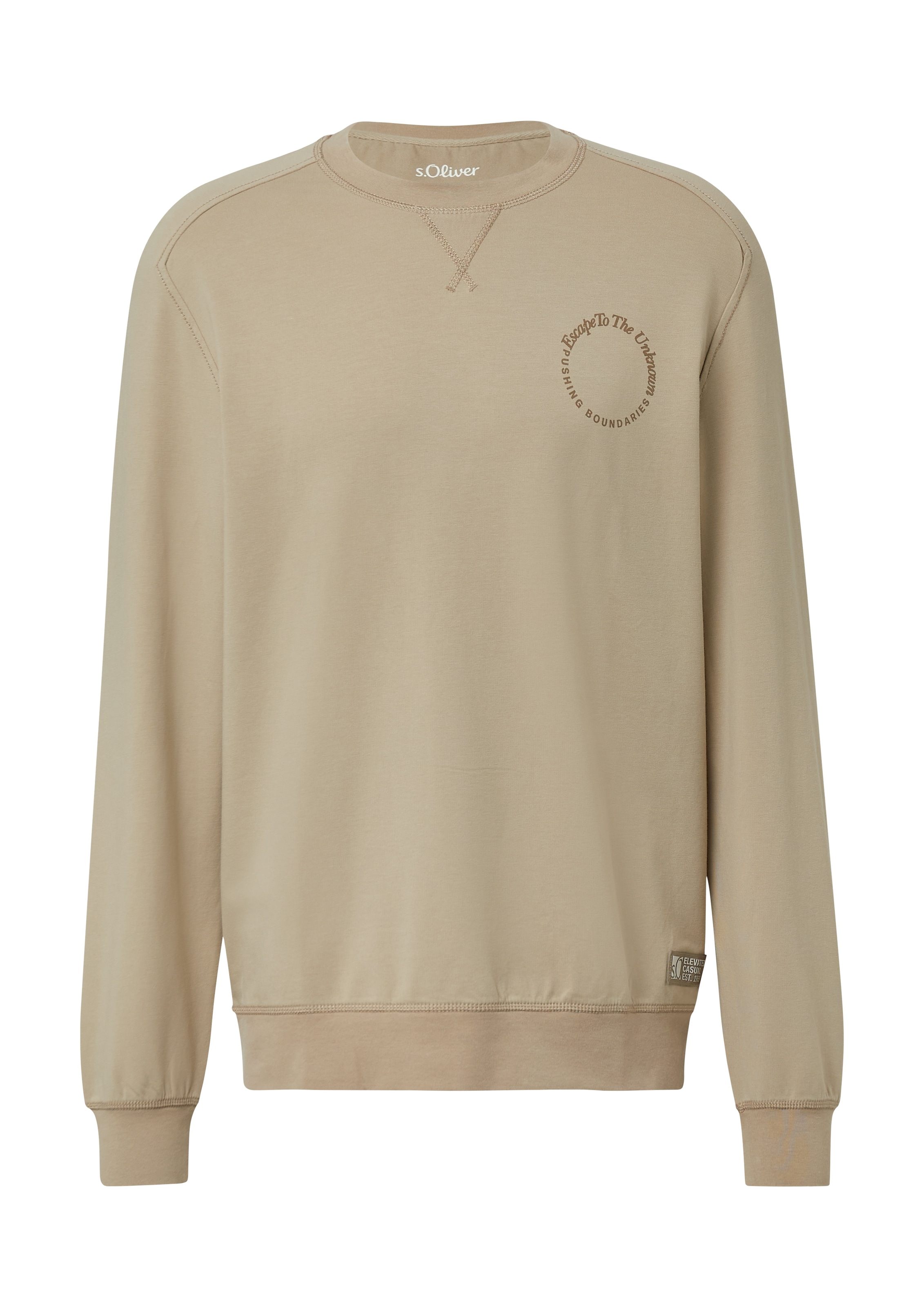 s.Oliver Sweatshirt , mit Schriftzug
