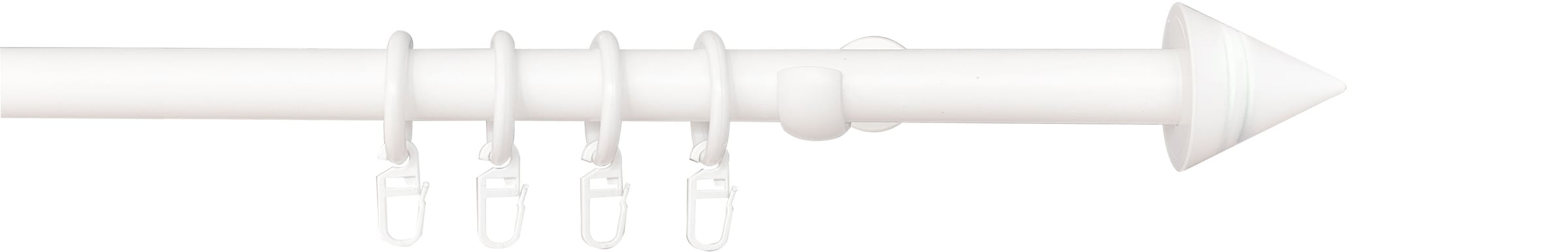 SN DECO GROUP Gardinenstange »Gardinenstange Como« 1 läufig-läufig Fixmaß