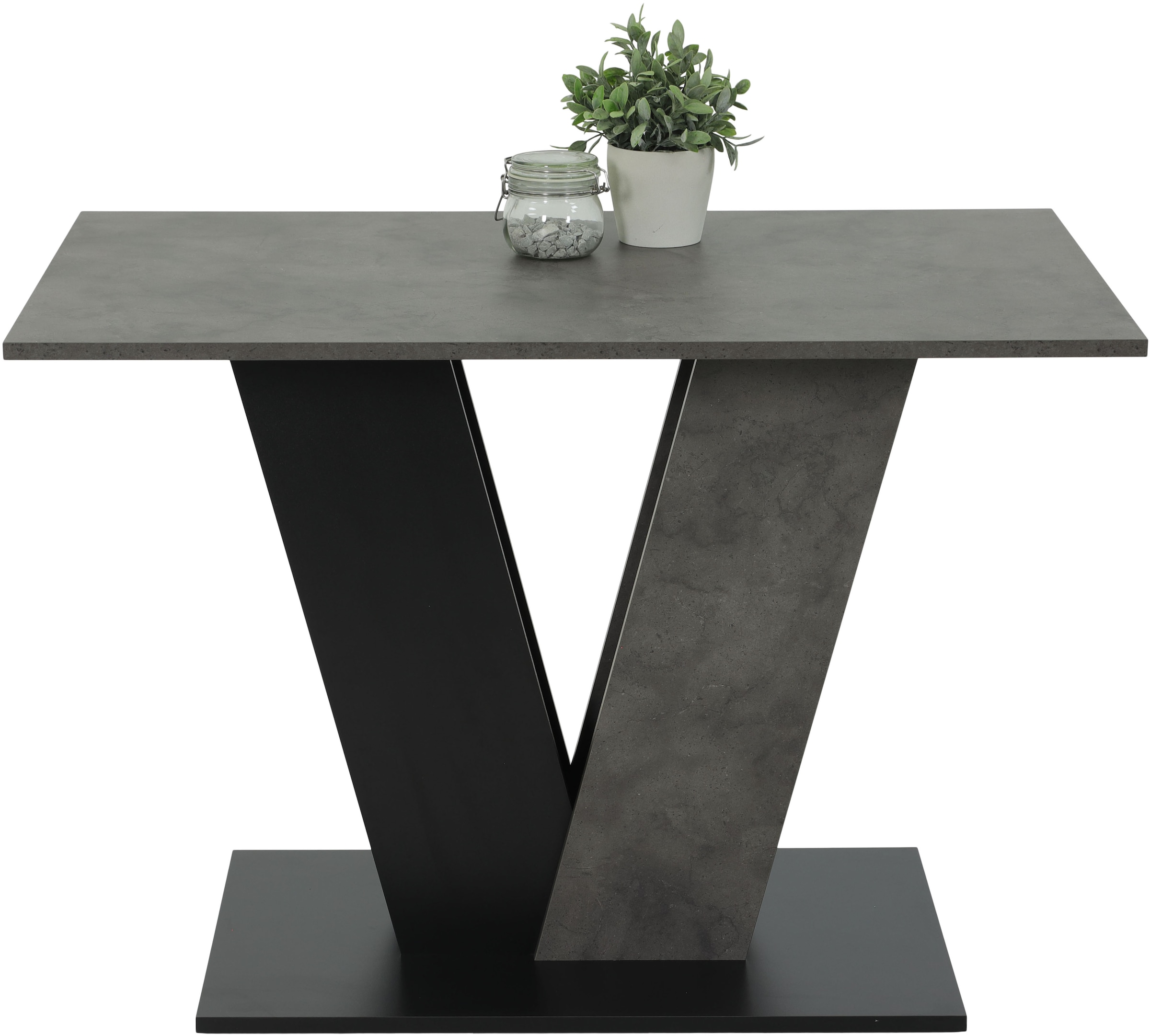 HELA Essgruppe »ELBE« Set, 5 tlg. tlg. Essgruppe, Säulentisch, 4-Fußstuhl 360° drehbar, Vintage Optik