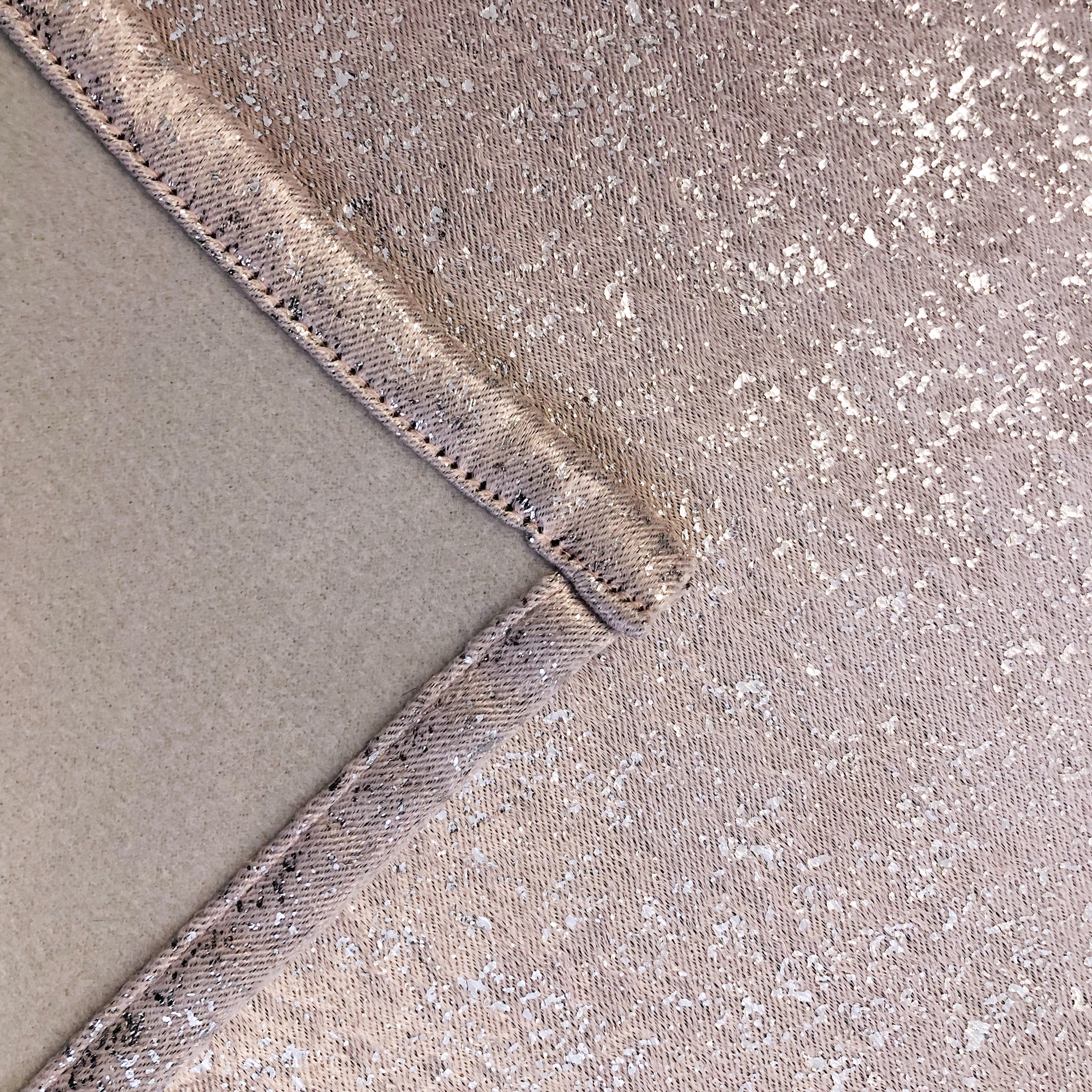 HOME WOHNIDEEN Gardine »SUELA«, (1 St.), THERMOSCHAL, SUEDE, FOLIENDRUCK