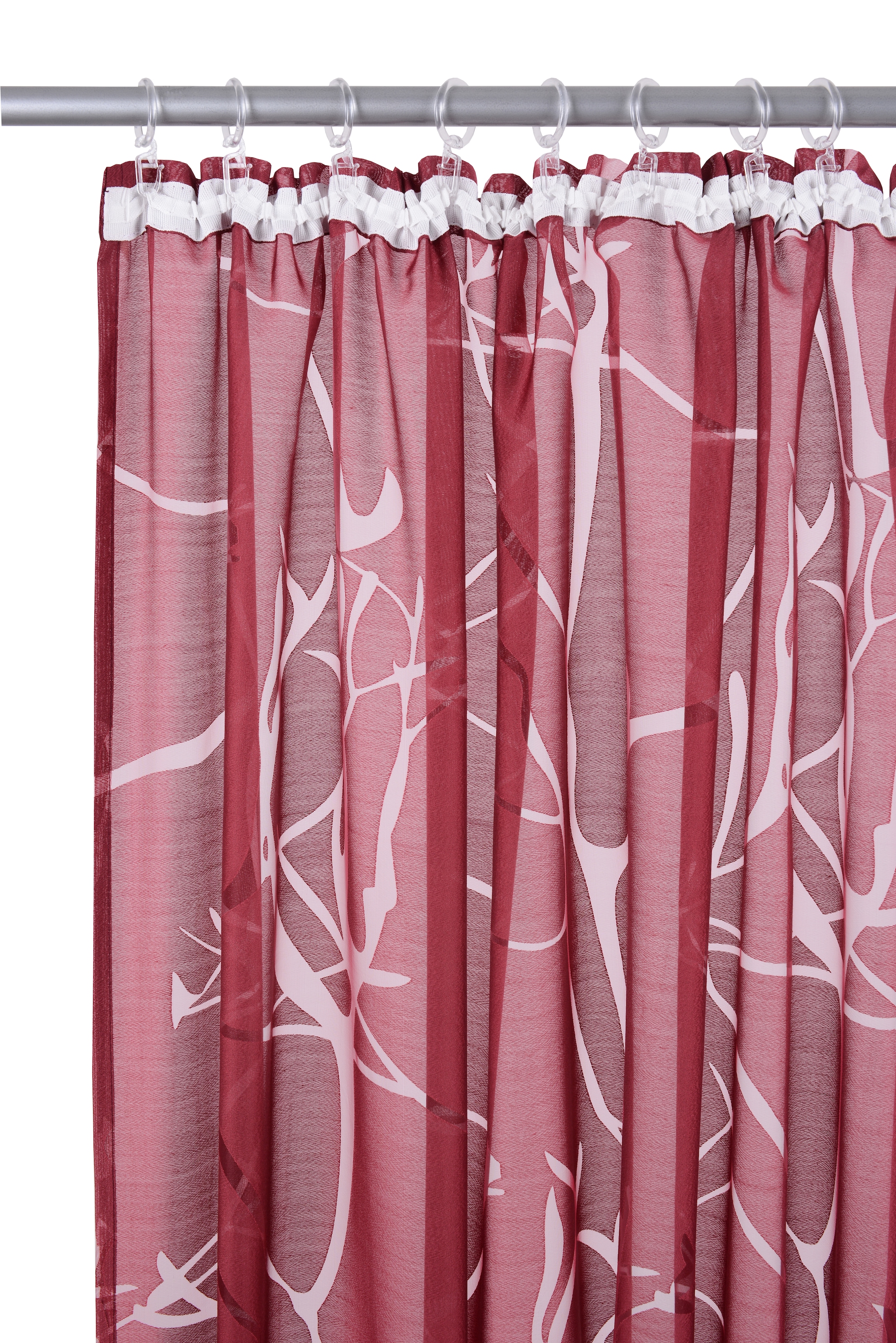 my home Gardine »Anna«, (1 St.), Viskose, Polyester, Äste-Motiv