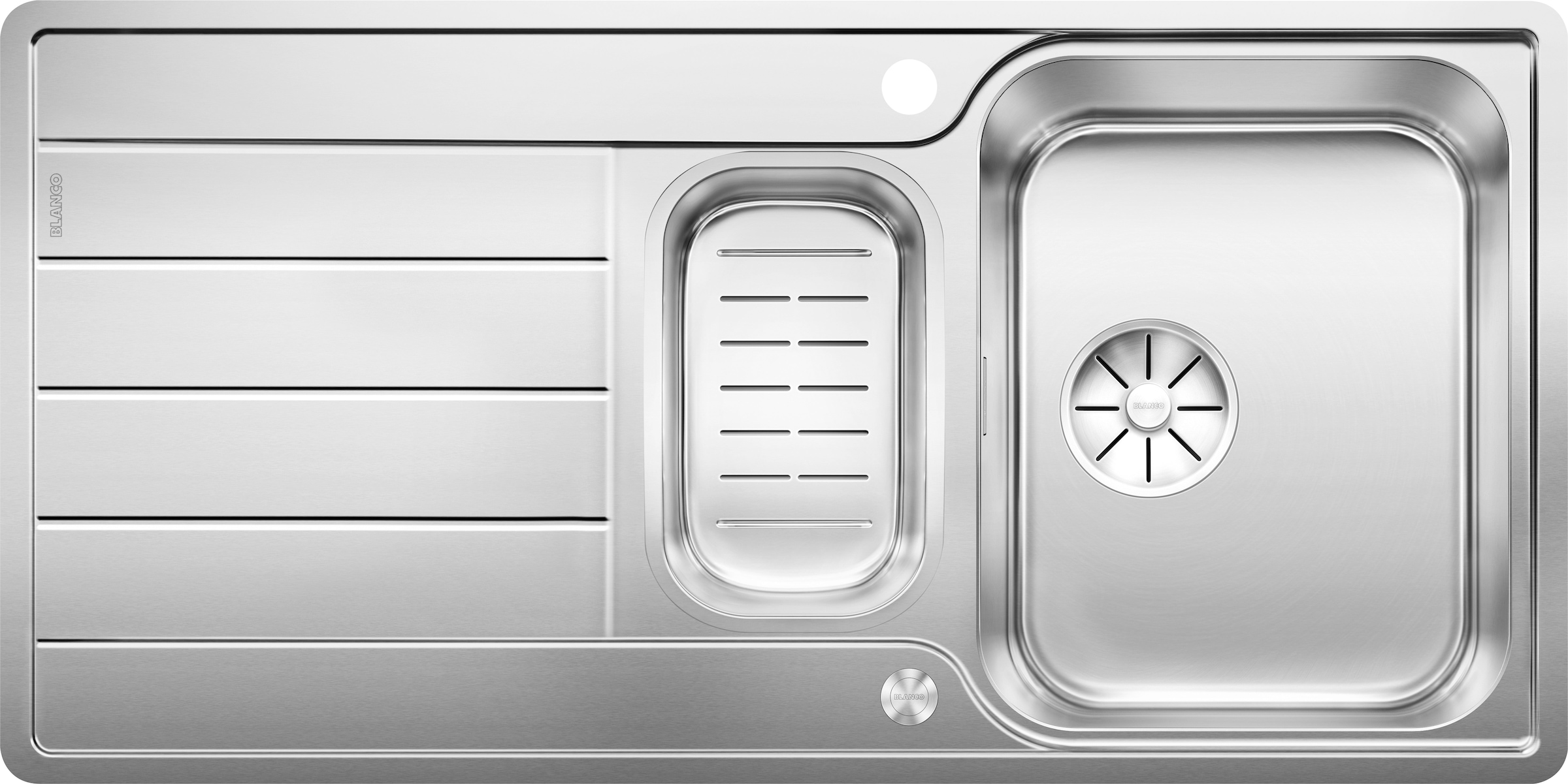 Blanco Edelstahlspüle "CLASSIMO 6 S-IF" 1 Stk. tlg. erhältlich in mehreren Farben, inkl Multifunktionsschale aus Edelstahl