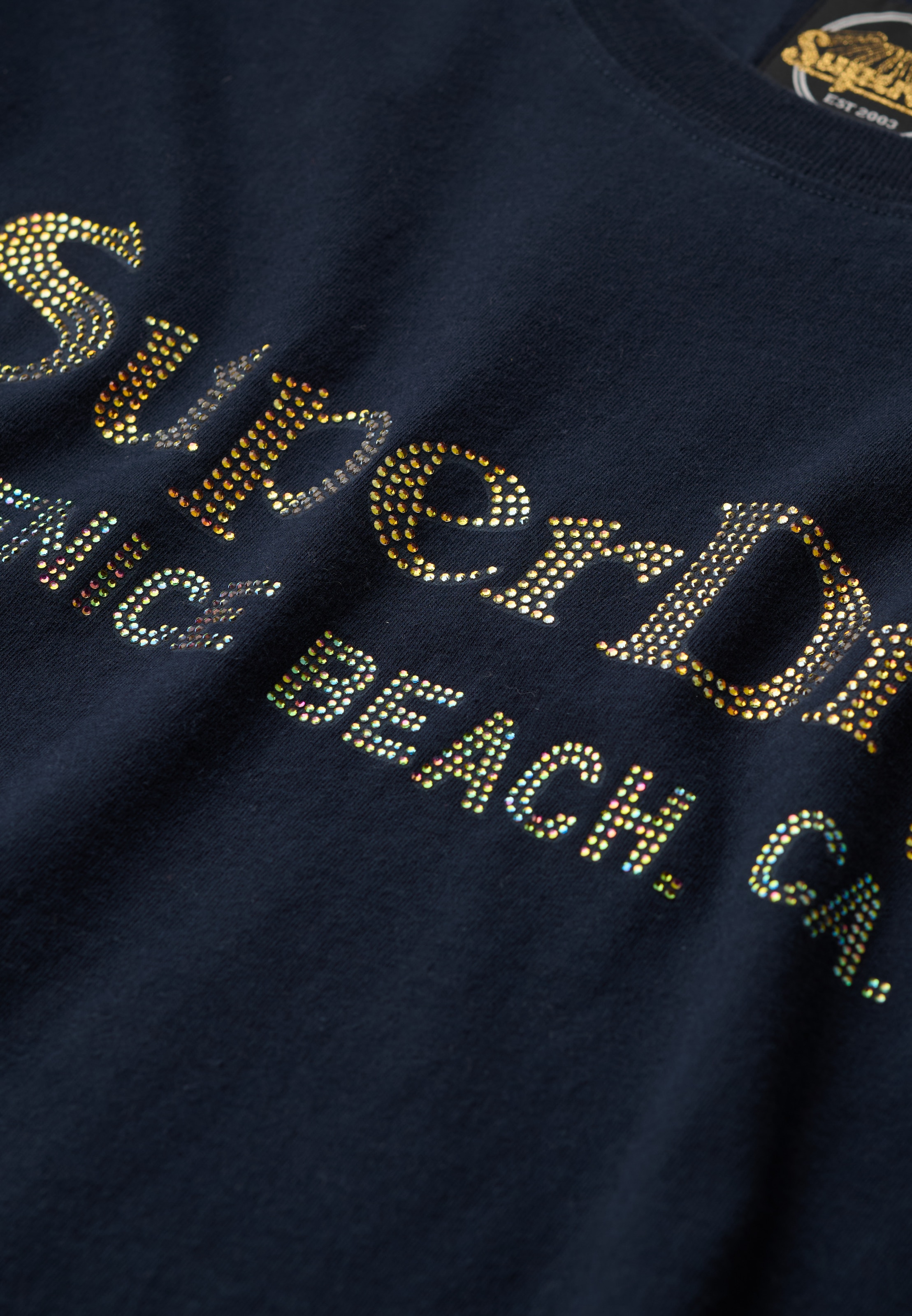 Superdry Kurzarmshirt »VENUE METALLIC RELAXED TEE«