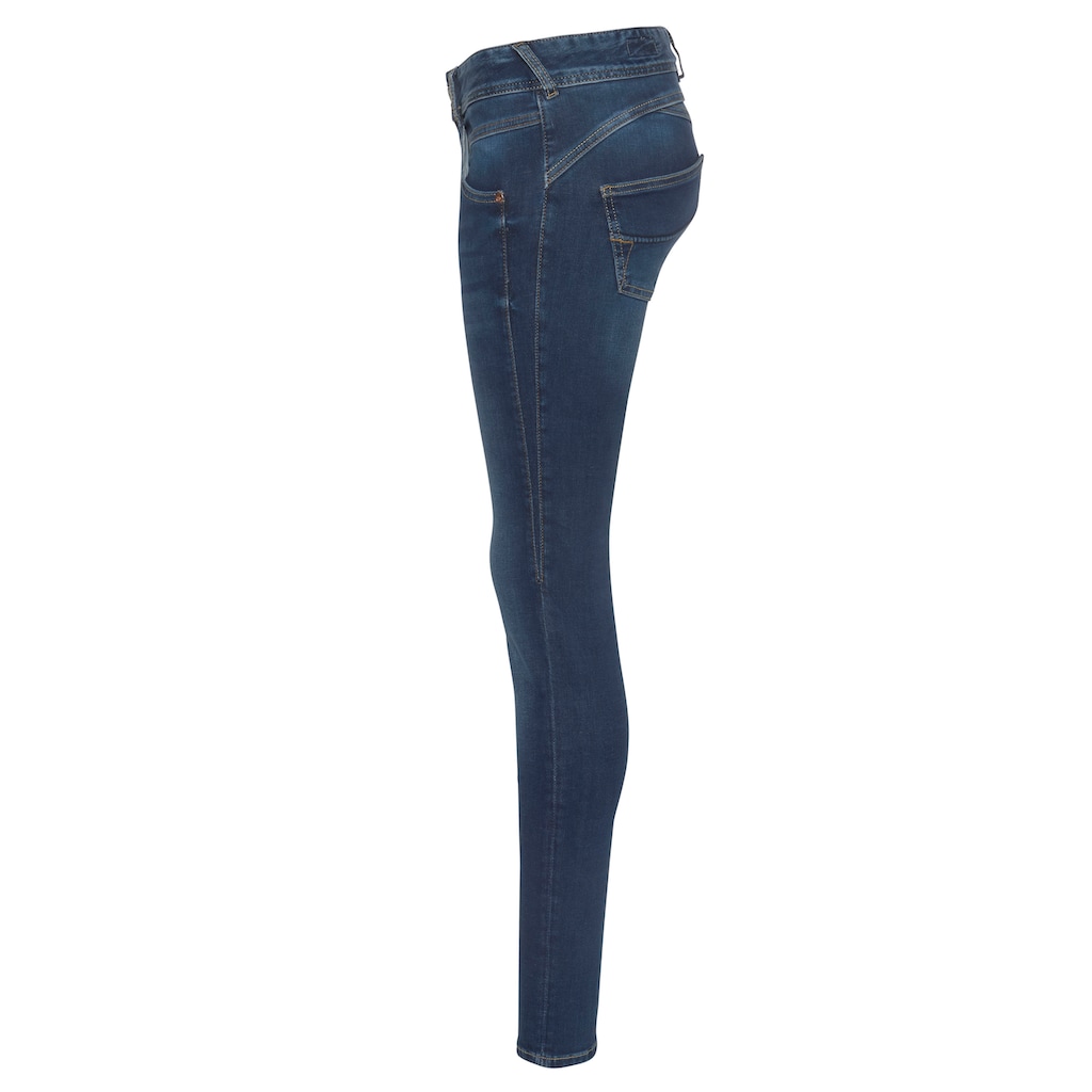 Herrlicher Slim-fit-Jeans »GILA SLIM REUSED DENIM«, Nachhaltige Premium-Qualität enthält recyceltes Material