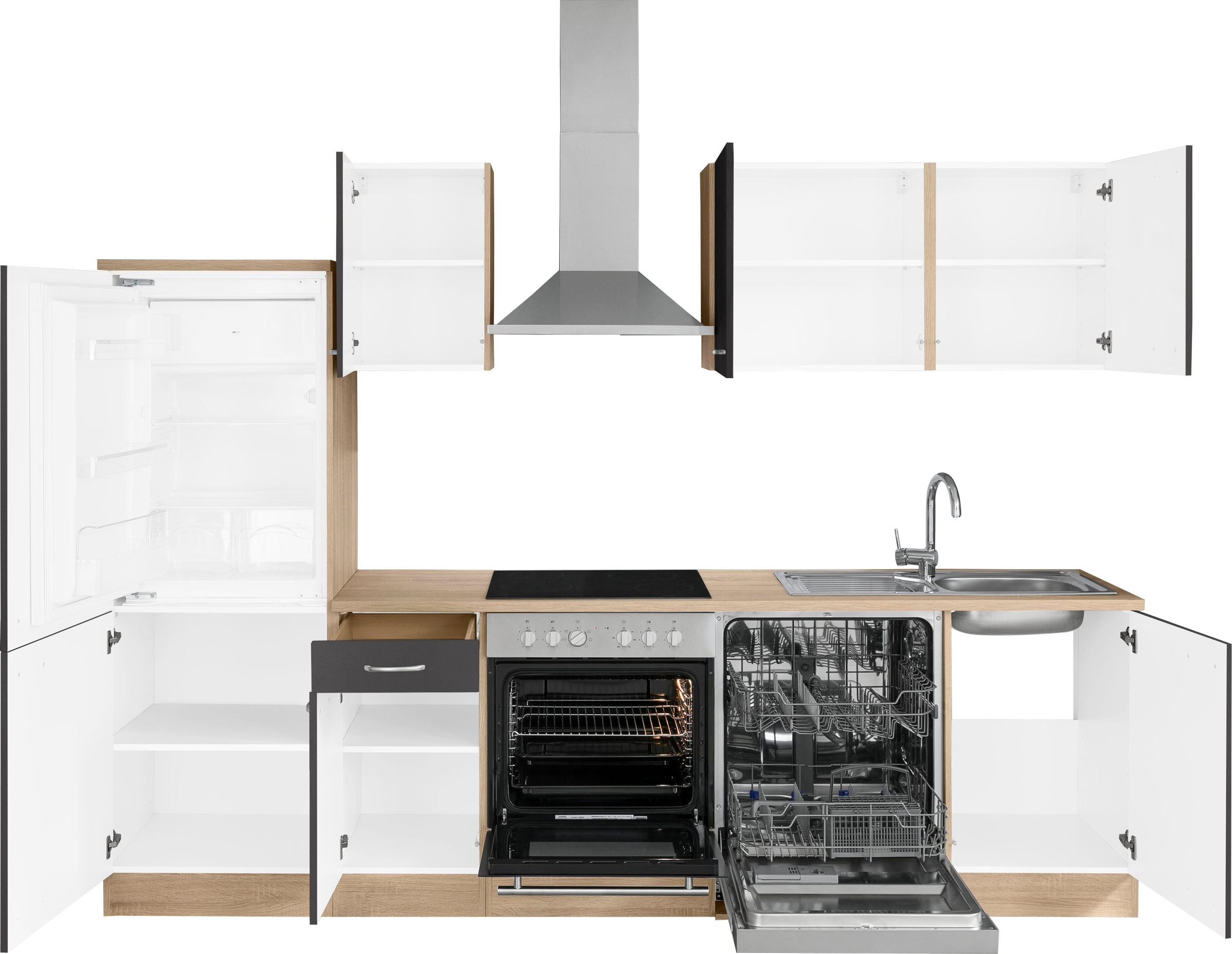 OPTIFIT Küchenzeile »Parare« ohne E-Geräte, Breite 270 cm