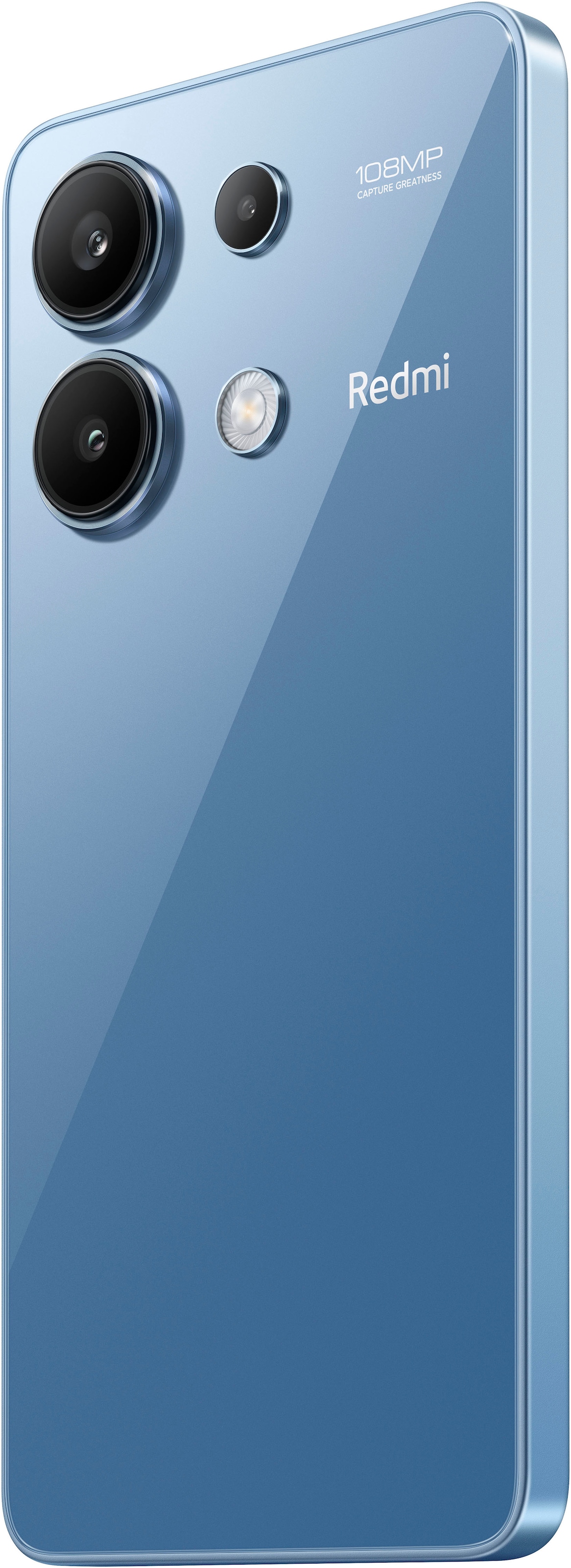 Xiaomi Smartphone »Redmi Note 13 8+128 GB«, Ice Blue, 16,94 cm/6,67 Zoll, 128 GB Speicherplatz, 108 MP Kamera