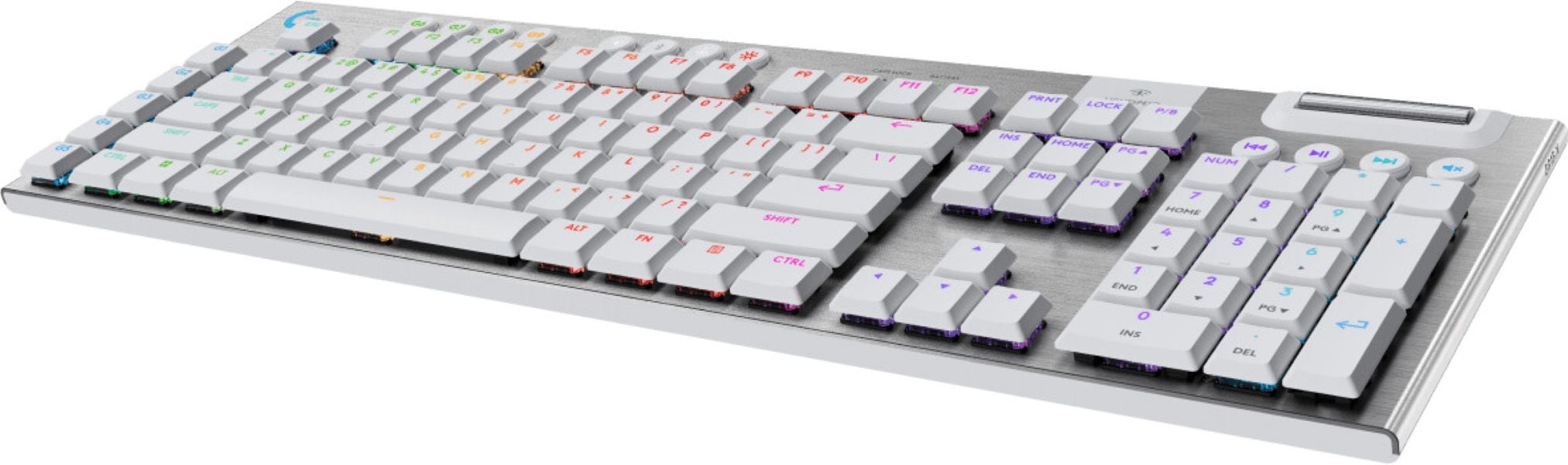 Logitech G Gaming-Tastatur »G915 X LIGHTSPEED Wireless Gaming Keyboard - WHITE - FRA«
