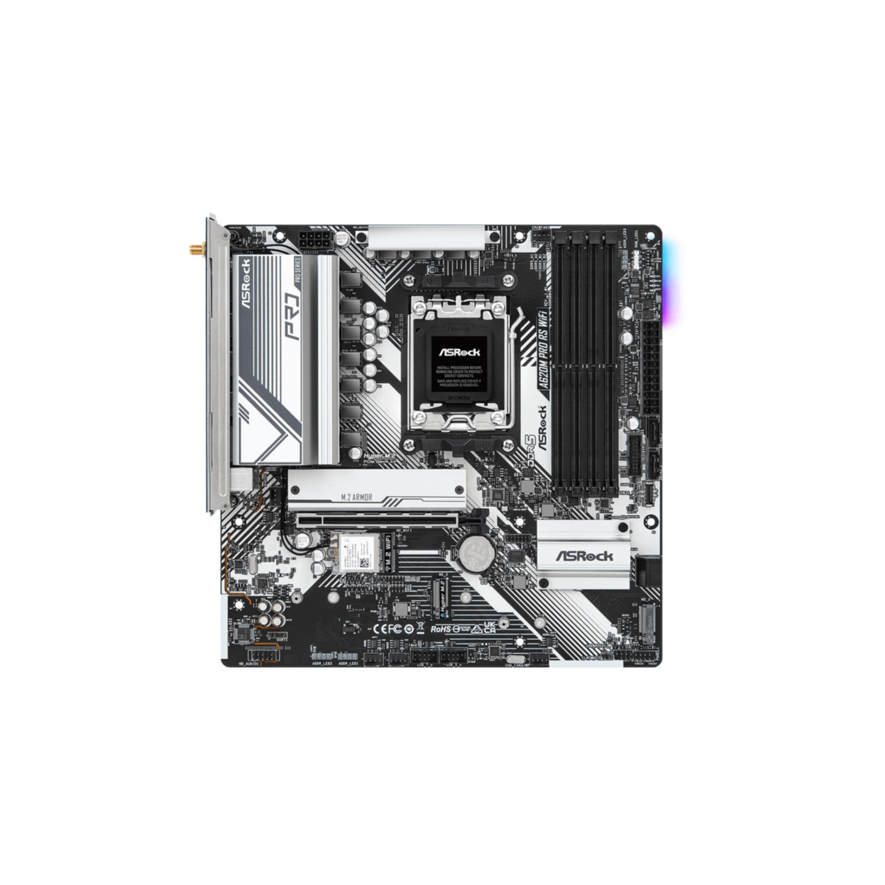 Asrock Mainboard »A620M Pro RS WiFi«