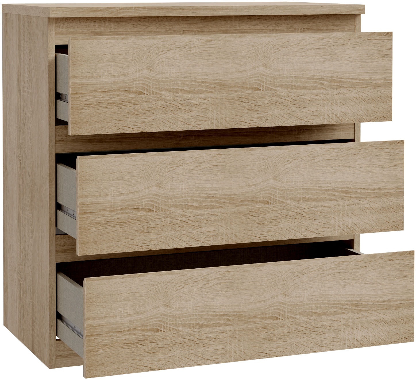 FORTE Kommode »EDMORE« Kommode, Breite ca. 78 cm