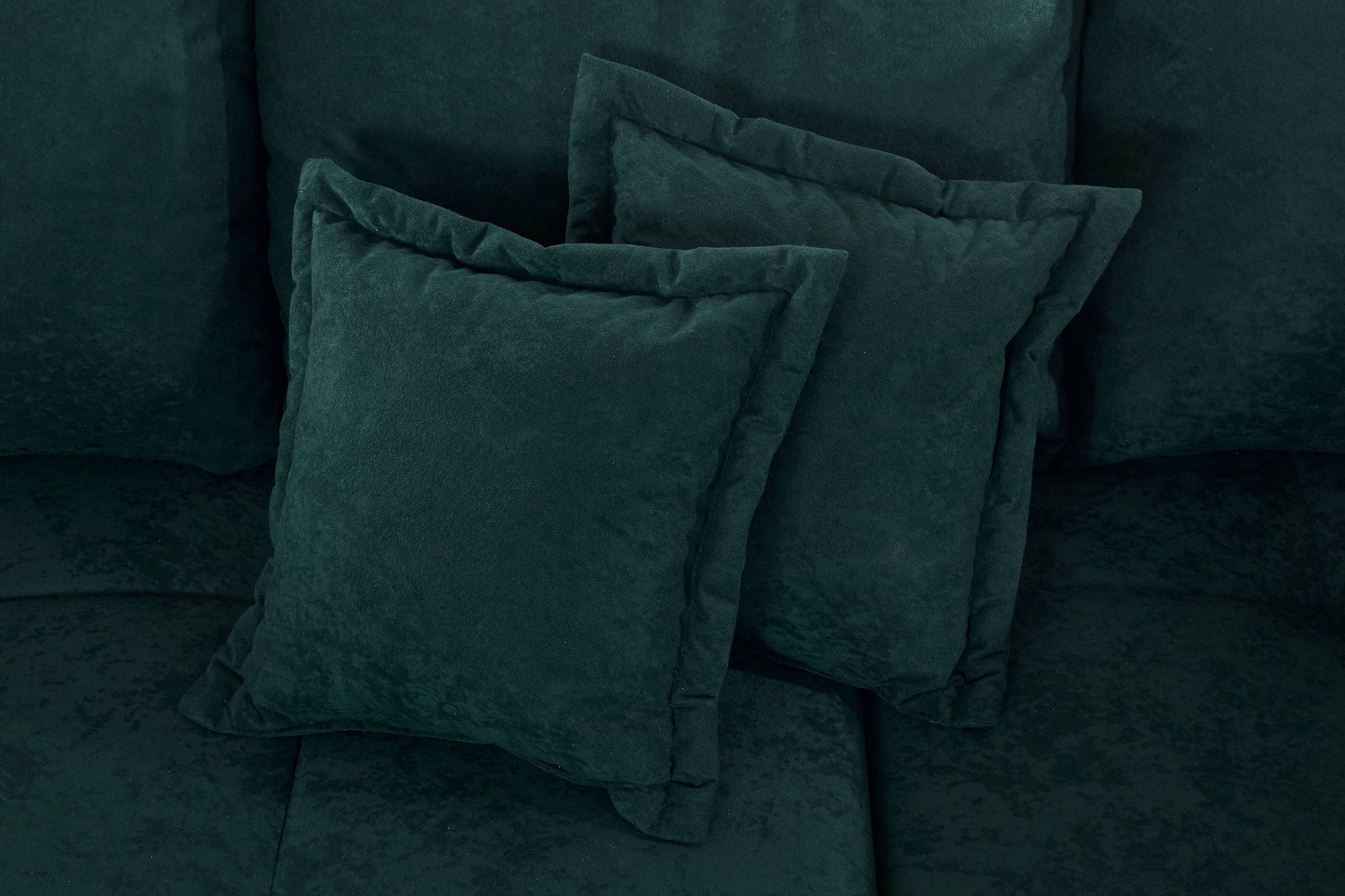 COLLECTION AB Ecksofa Joseli,  mit Zier- und Rückenkissen, komfortable Schanzen-Armlehne
