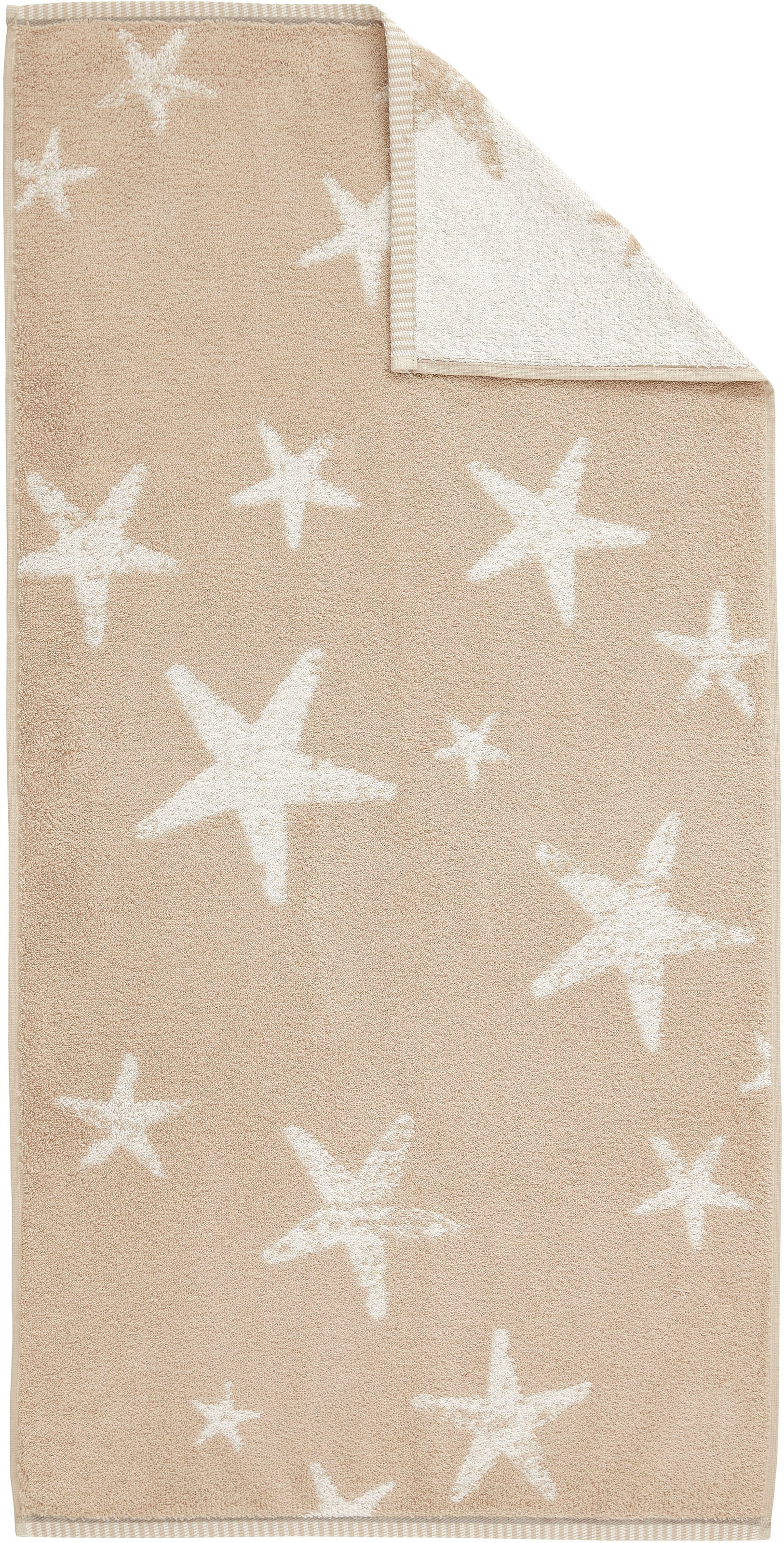 Dyckhoff Handtuch Set »Maritim, Starfish«, Set, 3 tlg., Frottier, 2 Handtücher (50x100cm), 1 Duschtuch (70x140cm)