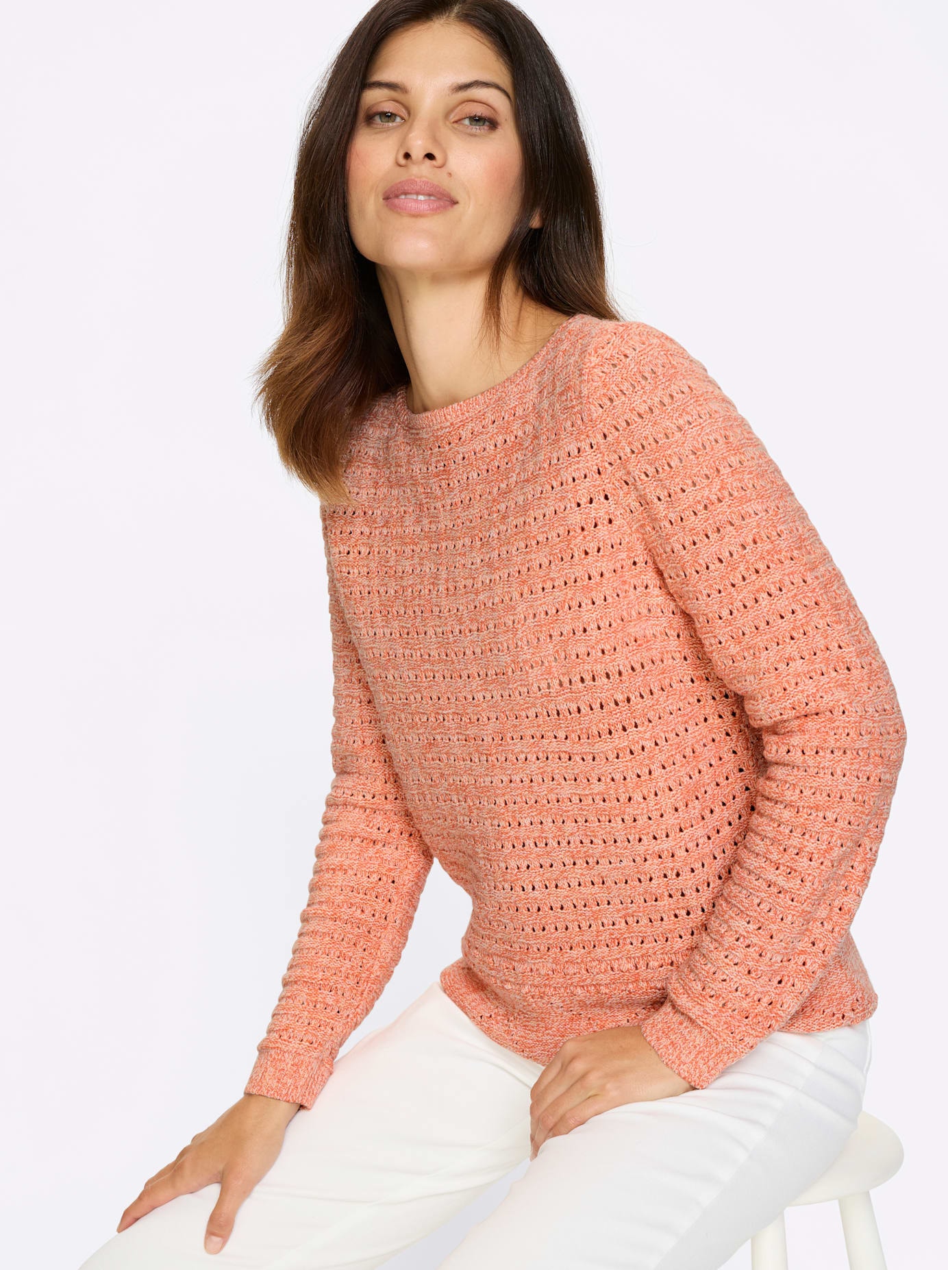 Classic Basics Strickpullover »Ajour-Pullover«