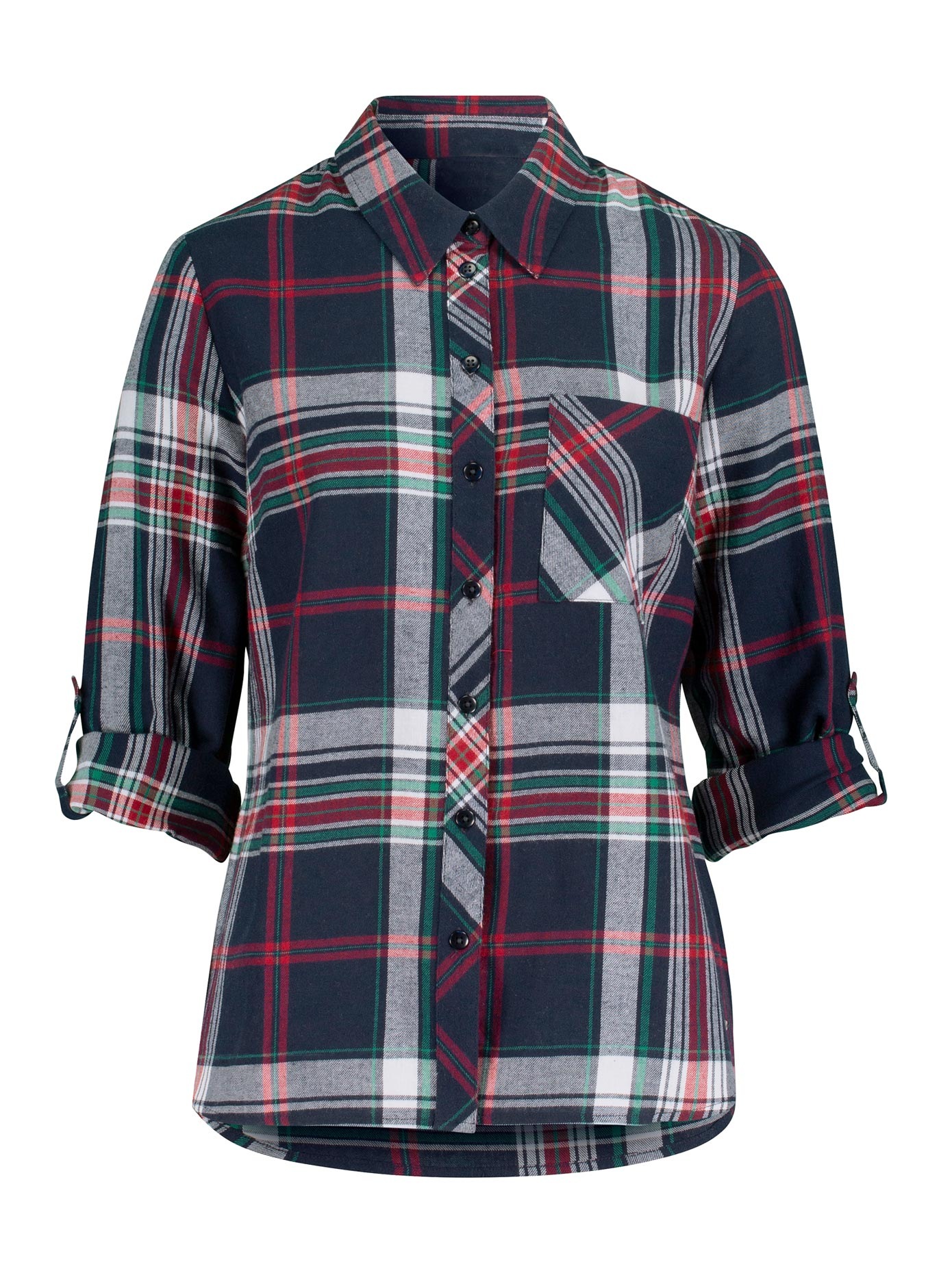 ♕ bei Looks Casual Flanellbluse