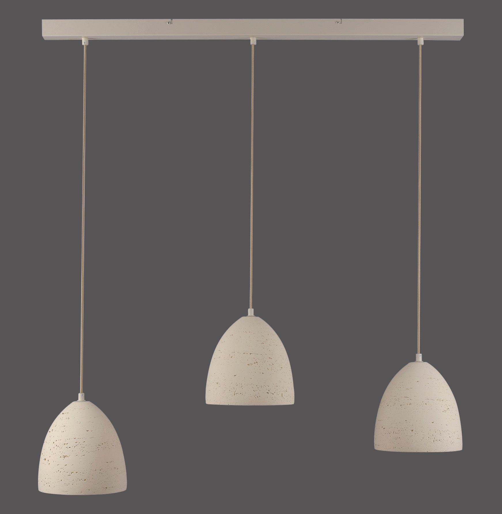 SCHÖNER WOHNEN-Kollektion LED Pendelleuchte »TRAVENTA« E27 1 Stk. SCHÖNER WOHNEN Kollektion, Travertinoptik, Downlight