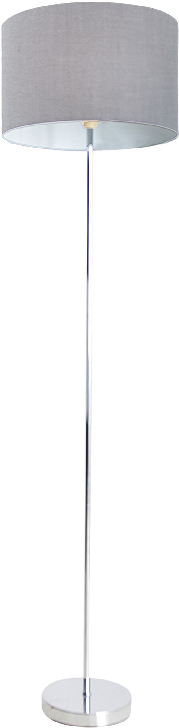 grau Schirm Durchmesser mit Garantie online 1x chrom Stehlampe näve 1 Gestell | Höhe 34,5cm 160cm Jahren »New flammig-flammig, XXL York«, kaufen 3 E27 40W max