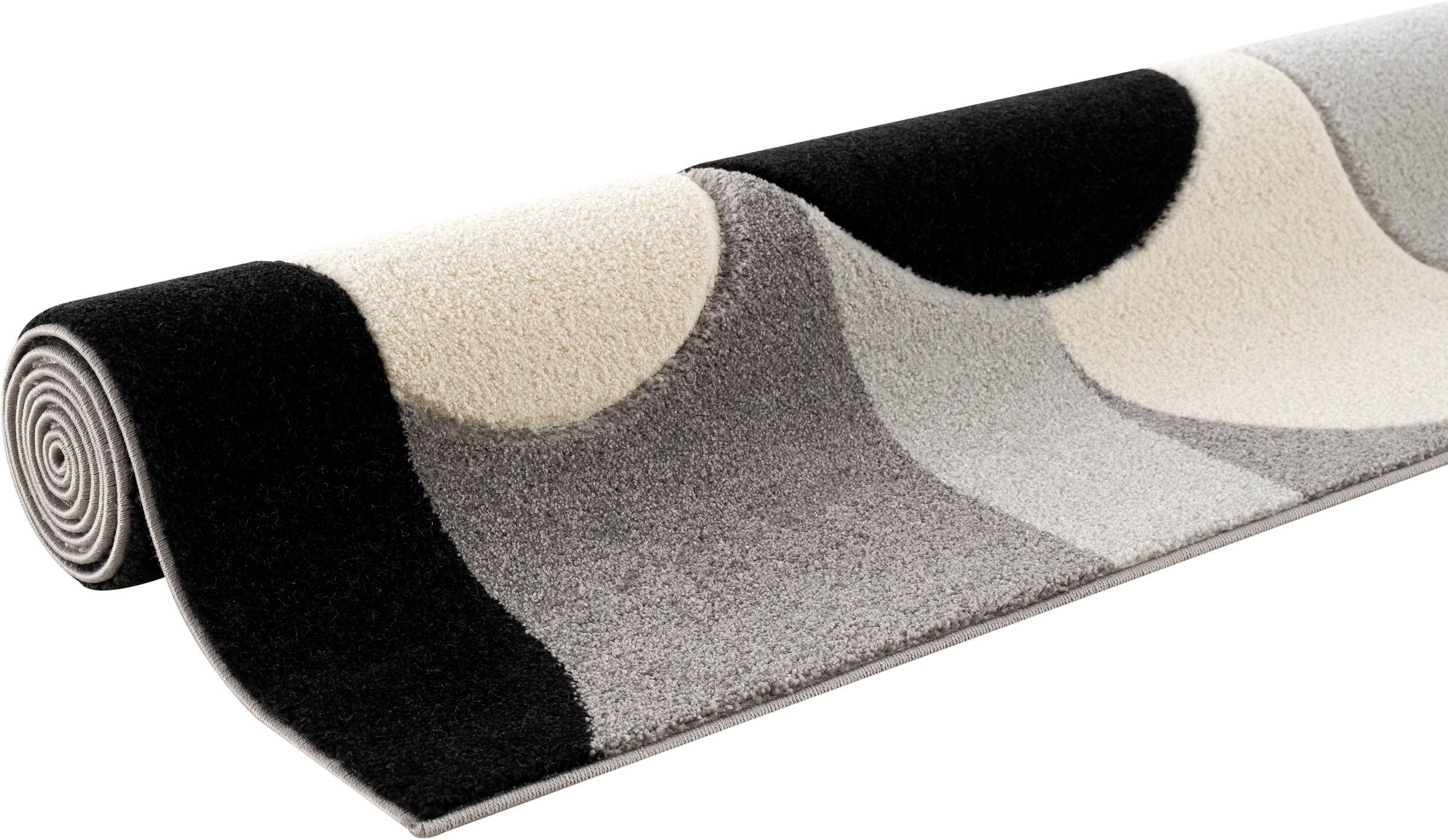 Hoch- wende-Teppich Teppich »Pautz«, Konturenschnitt, handgearbeiteter my rechteckig, home Tief-Effekt,