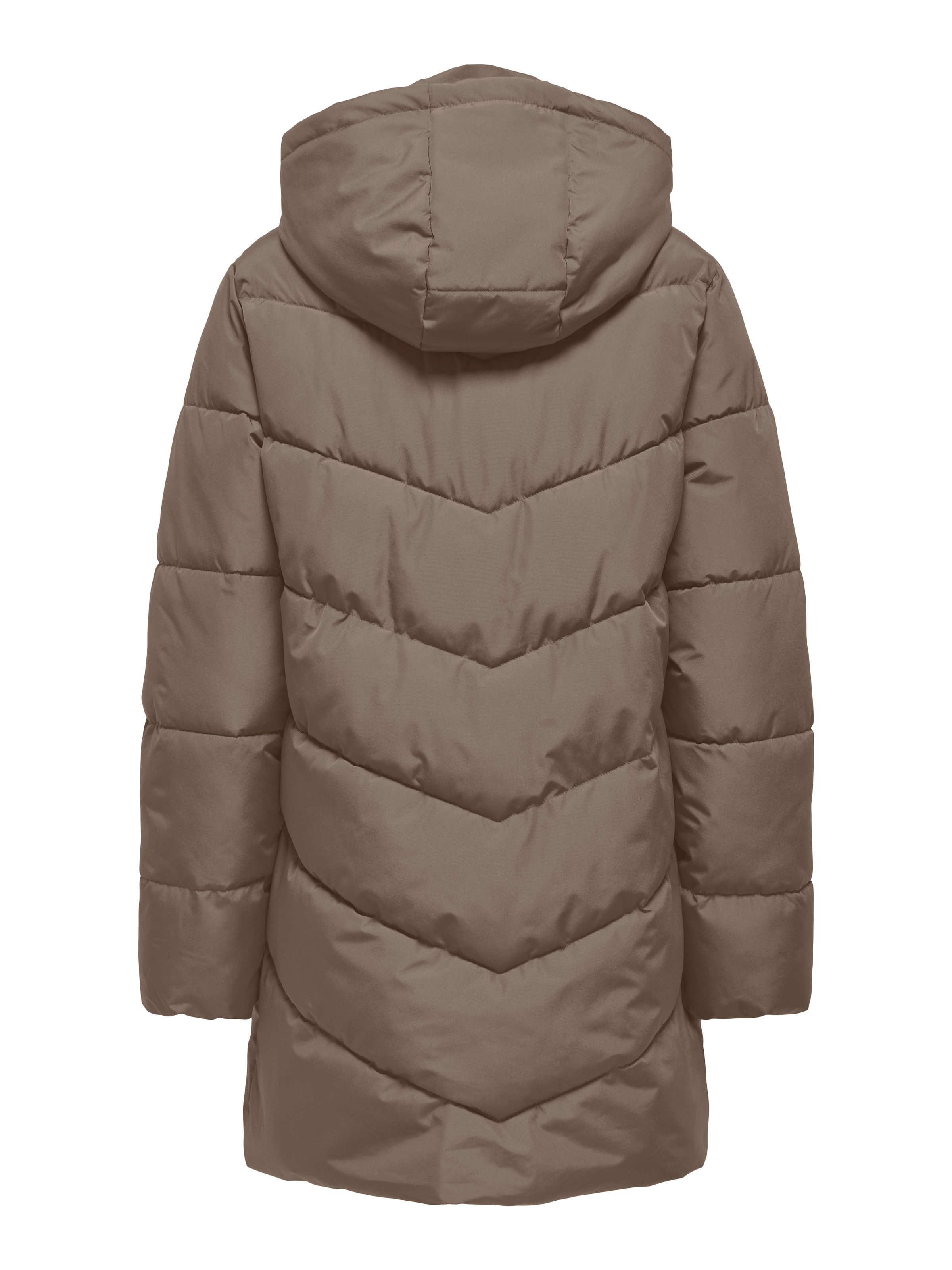 ONLY Steppjacke »ONLCLAIR PUFFER COAT CC OTW« mit Kapuze Kunstfaser