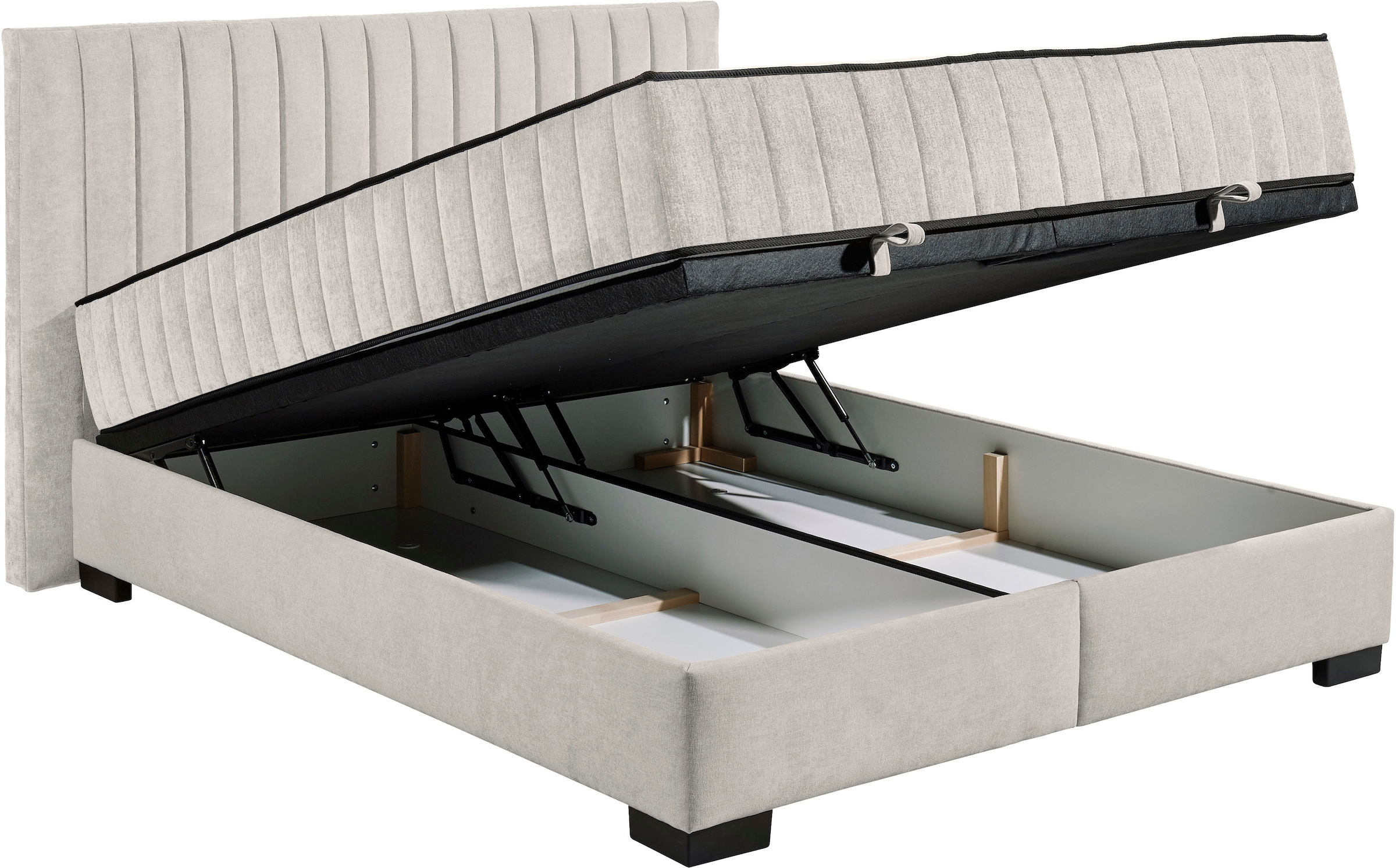 ED EXCITING DESIGN Boxbett »Nagol«, mit Bettkasten, mit Wendematratze, erhältlich in verschiedenen Breiten
