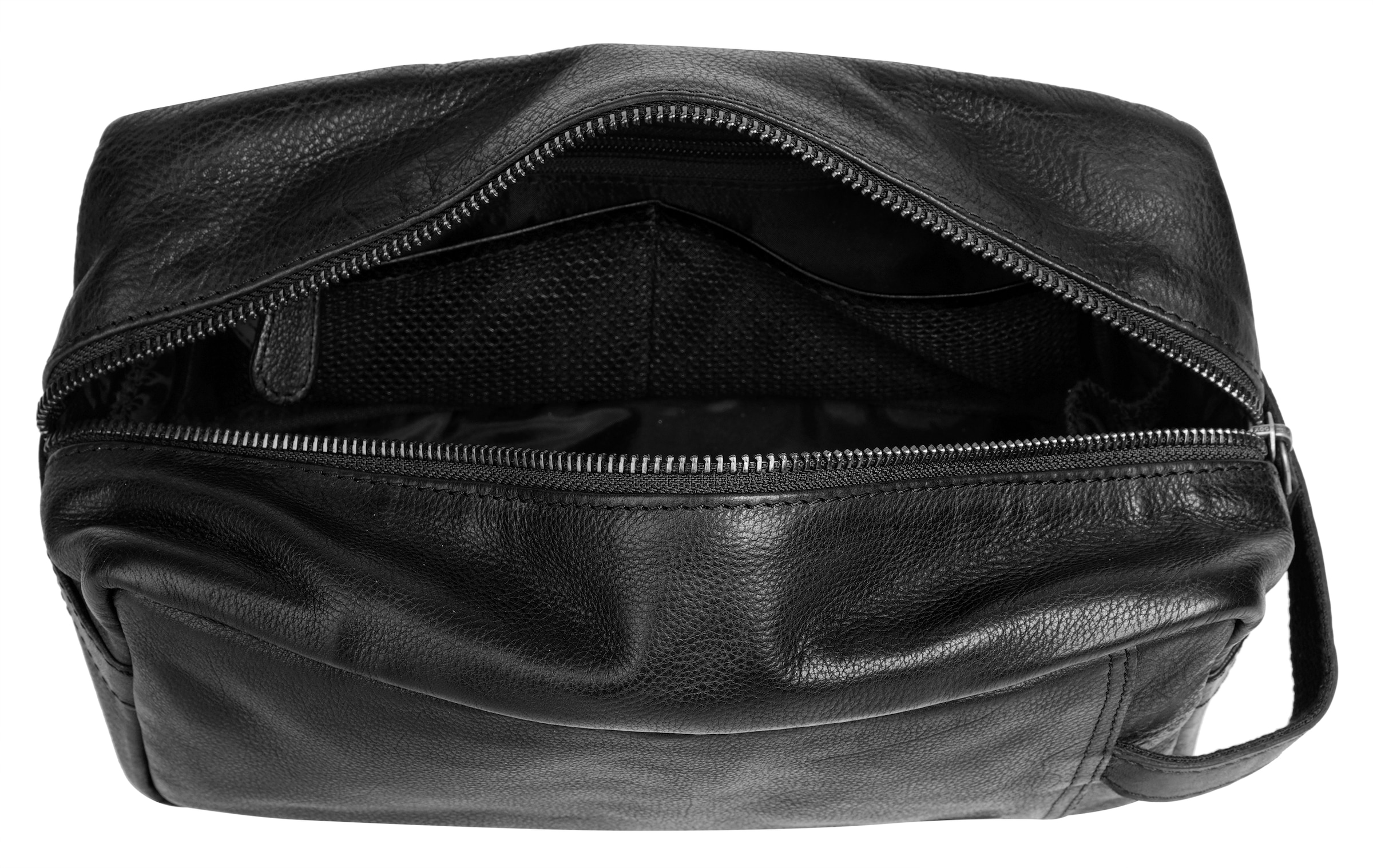 Spikes & Sparrow Kulturbeutel »TOILETRY BAG«, echt Leder