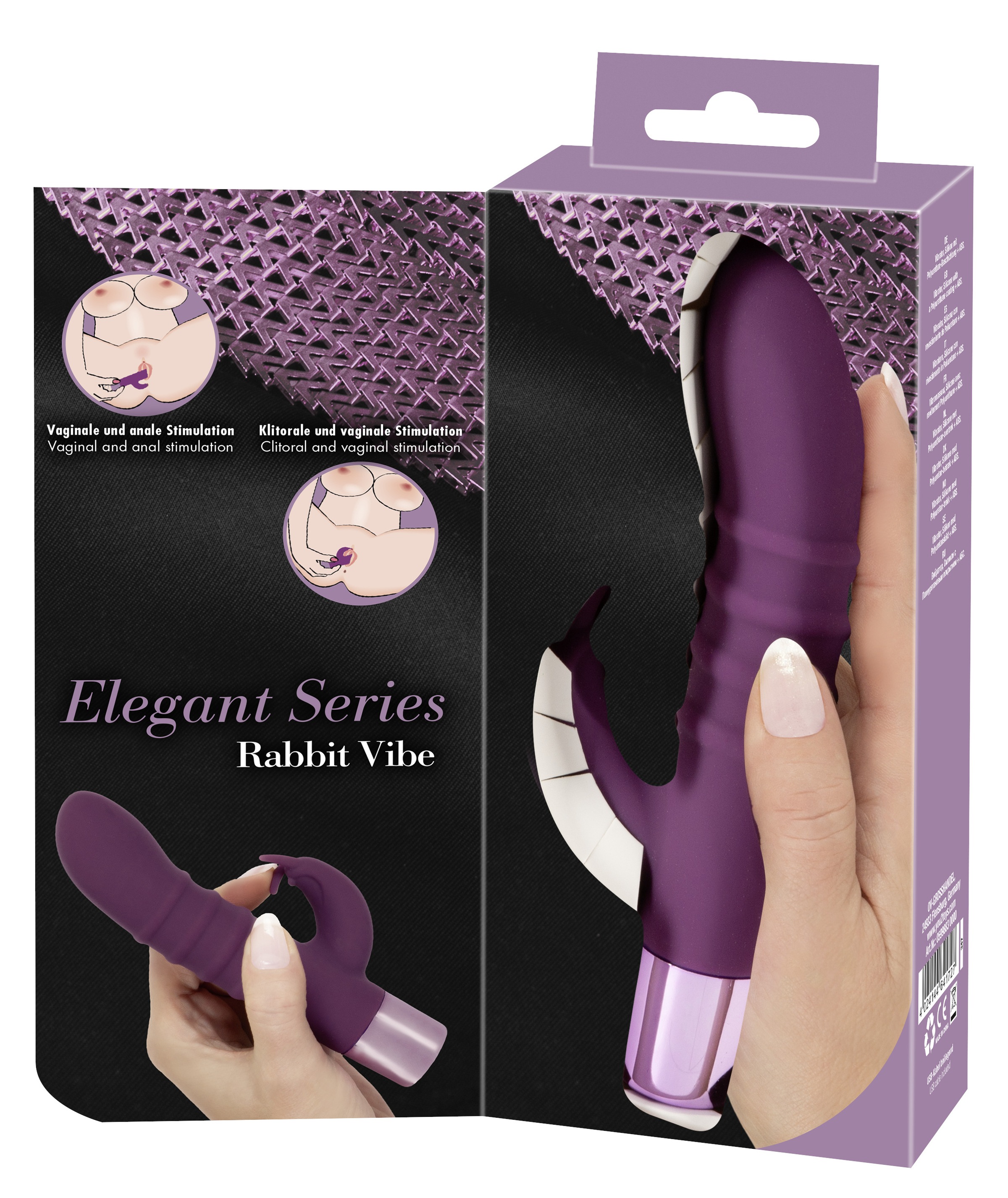 Elegant Series Vibrator »Rabbitvibrator Rabbit Vibe«