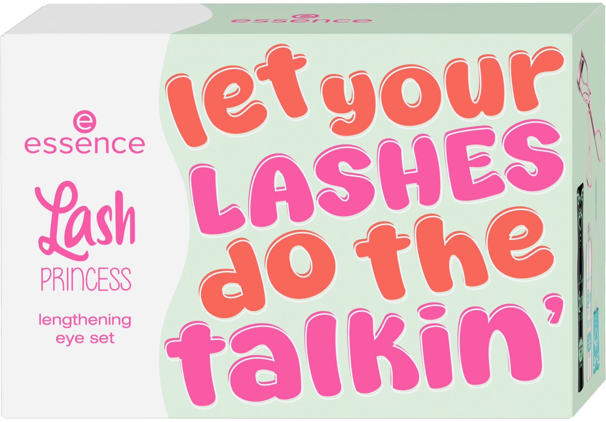 Essence Mascara-Set »Lash PRINCESS lengthening eye set«, (Set, 3 tlg.)