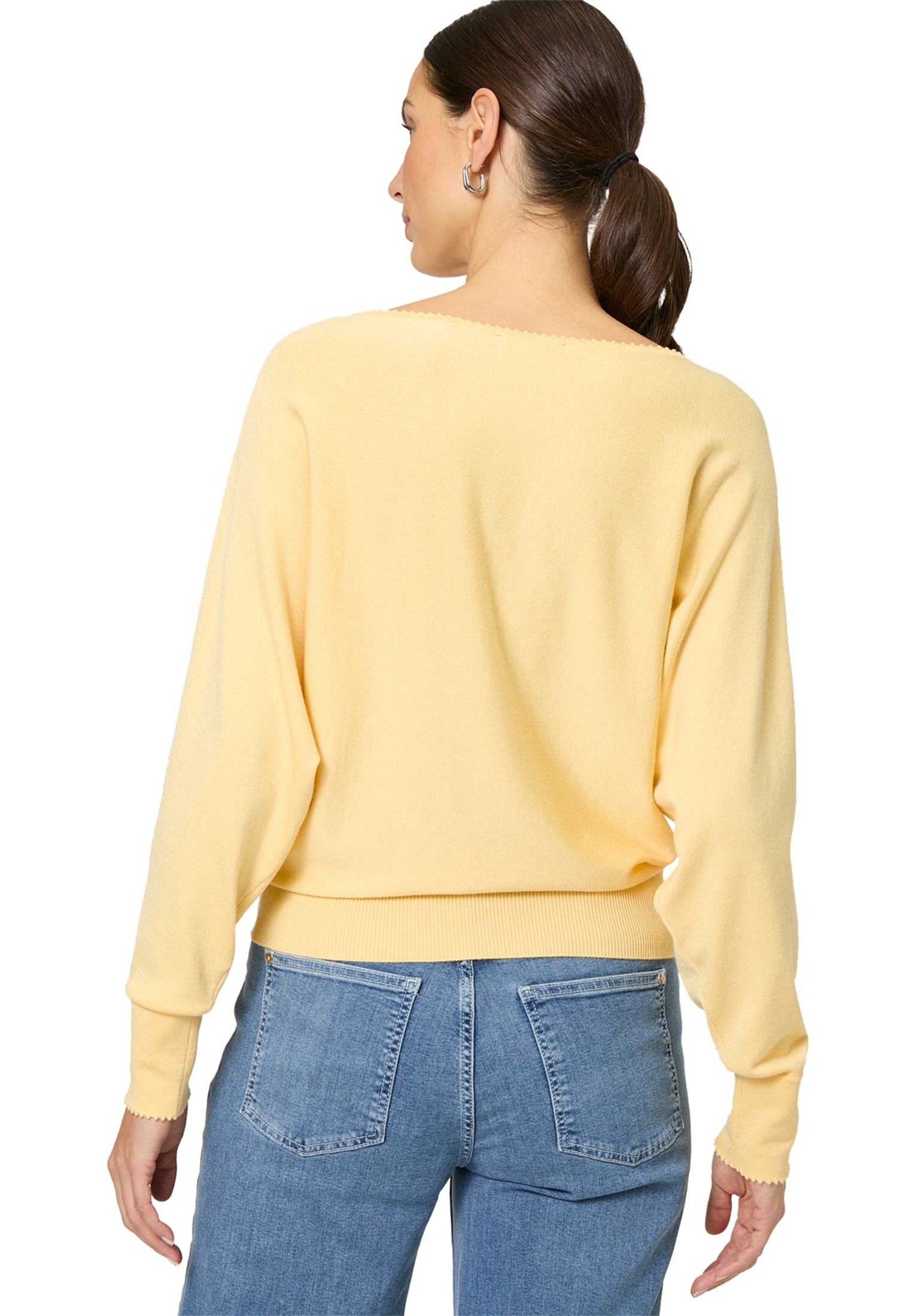 Zero Strickpullover »Strickpullover mit U-Boot Ausschnitt«