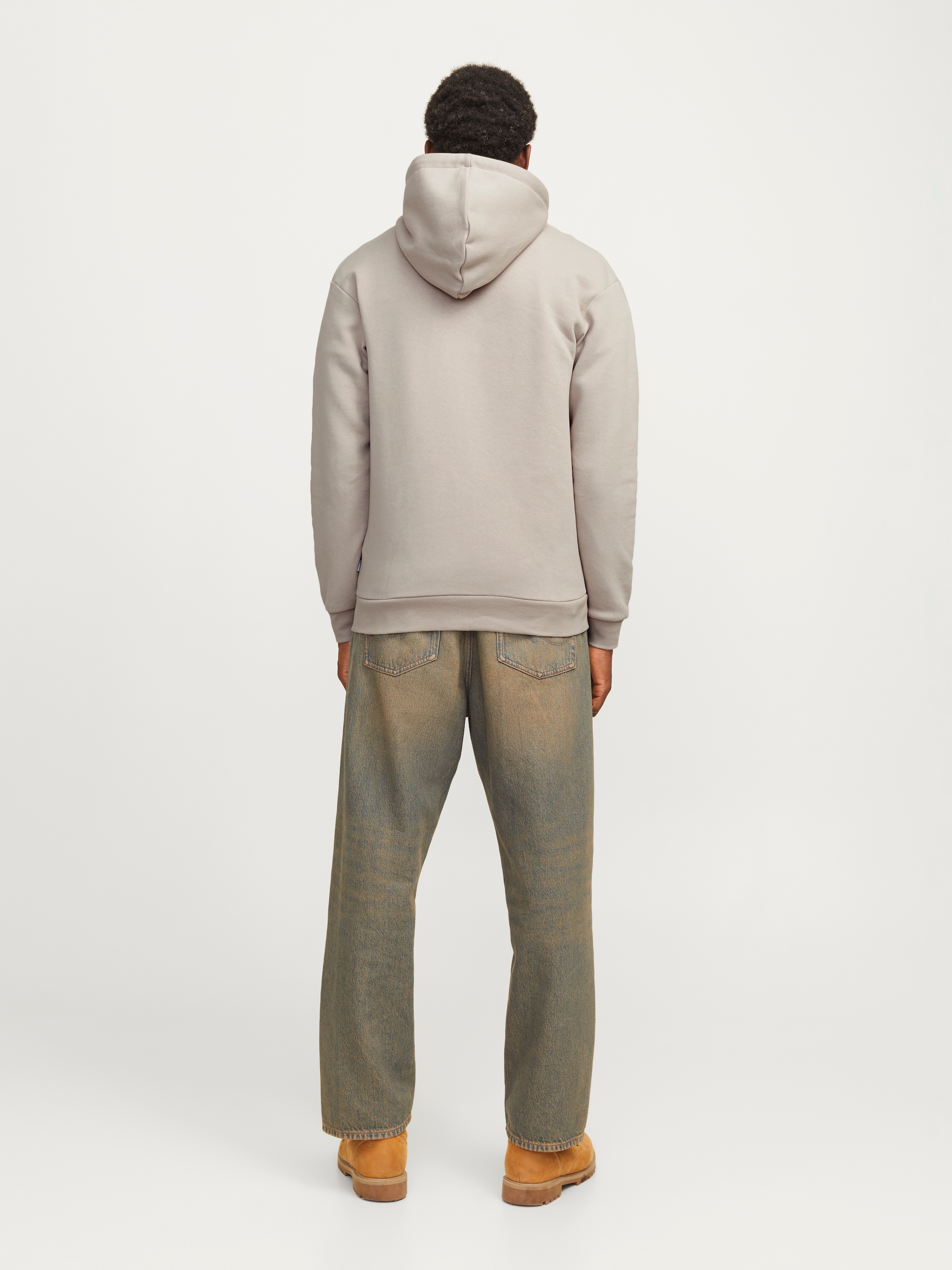 Jack & Jones Kapuzensweatjacke »JJEBRADLEY mit Kapuze, ideal für kalte Jahreszeit« Materialmix, relaxed fit