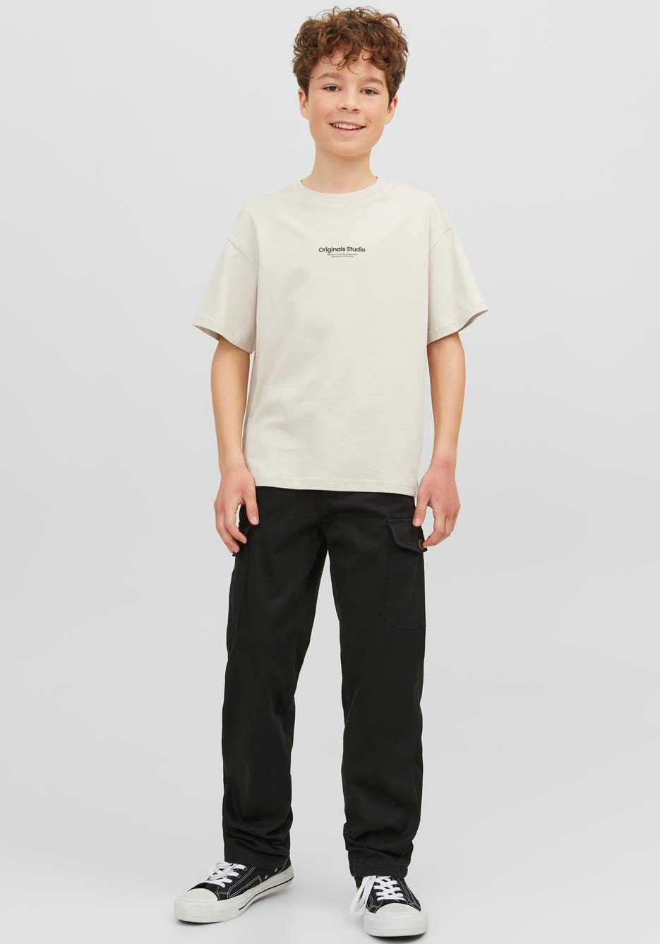 Jack & Jones Junior Rundhalsshirt »JORVESTERBRO TEE SS CREW NECK NOOS JNR«