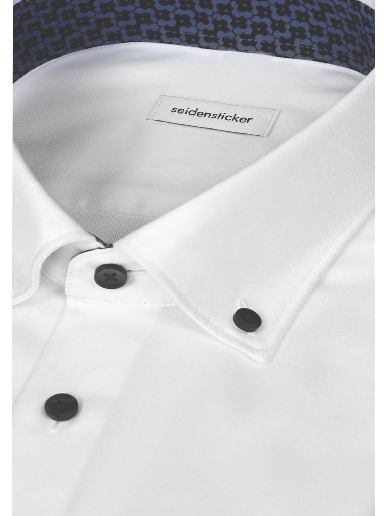 seidensticker Businesshemd »Schwarze Rose« Regular 1/1 Button-Down-Kragen Uni