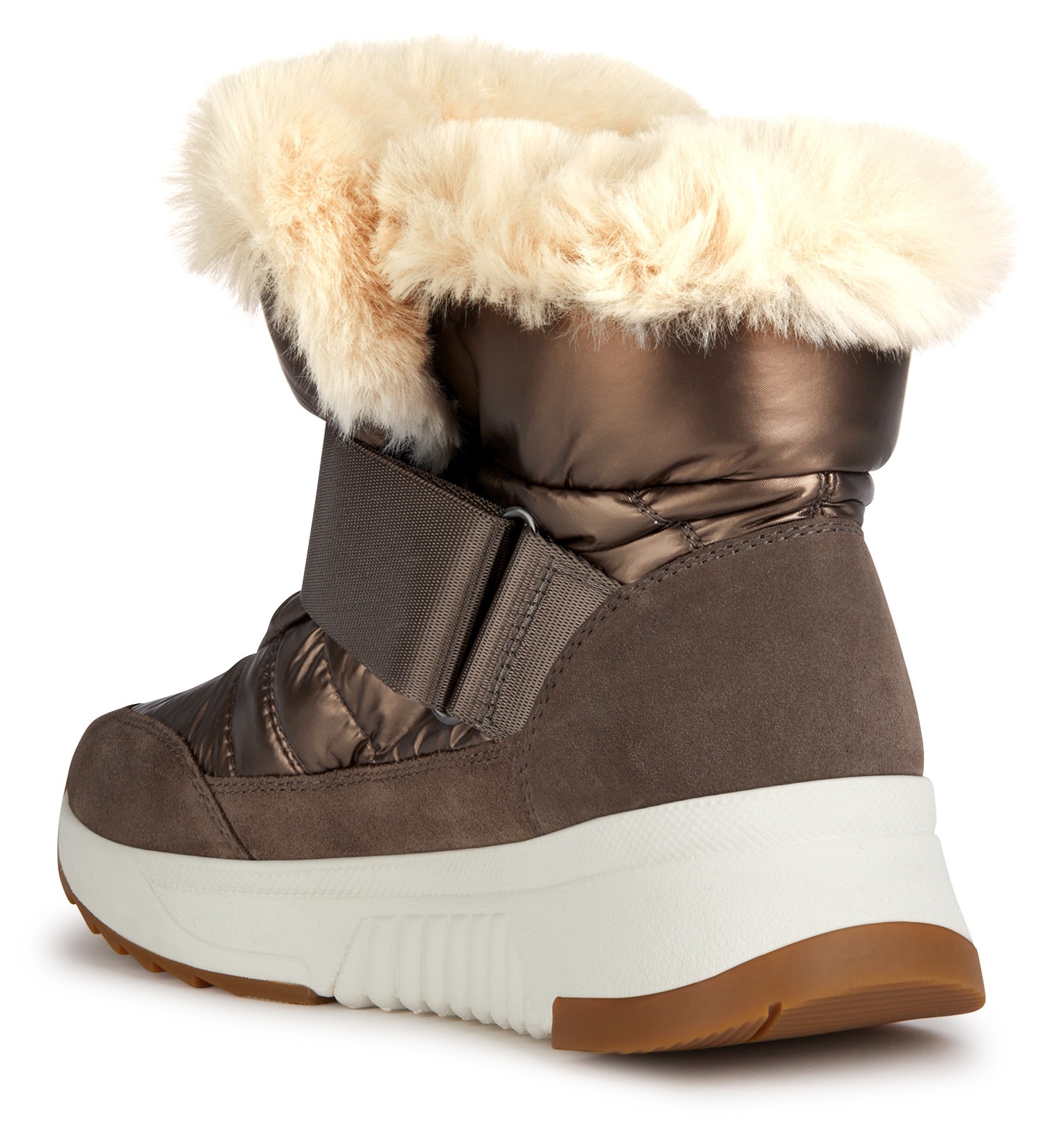 Geox Winterboots »D FALENA B ABX«, Schnee, Winter, Keilabsatz, Schlupfschuh mit TEX-Ausstattung