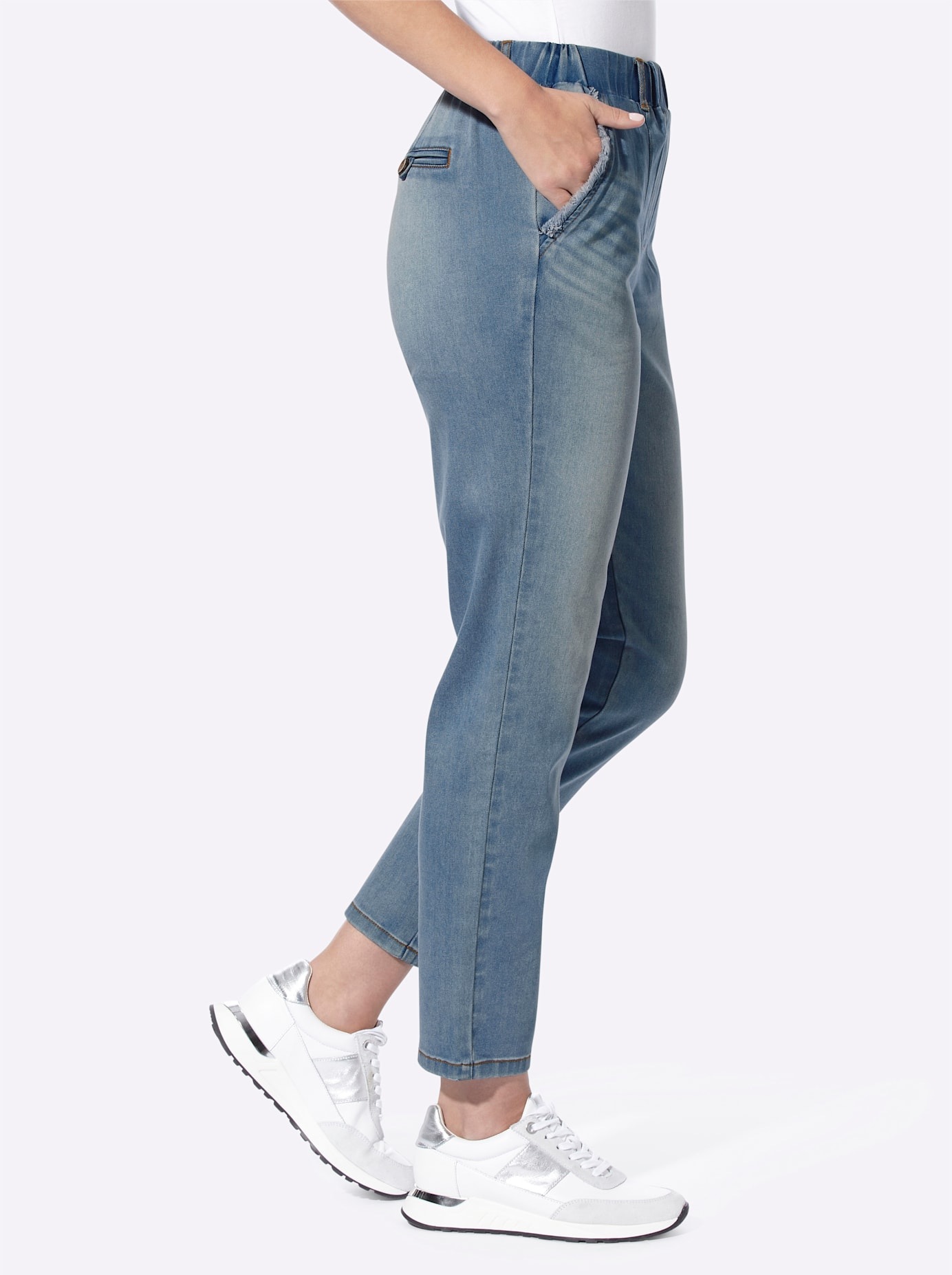 heine Schlupfjeans, (1 tlg.)