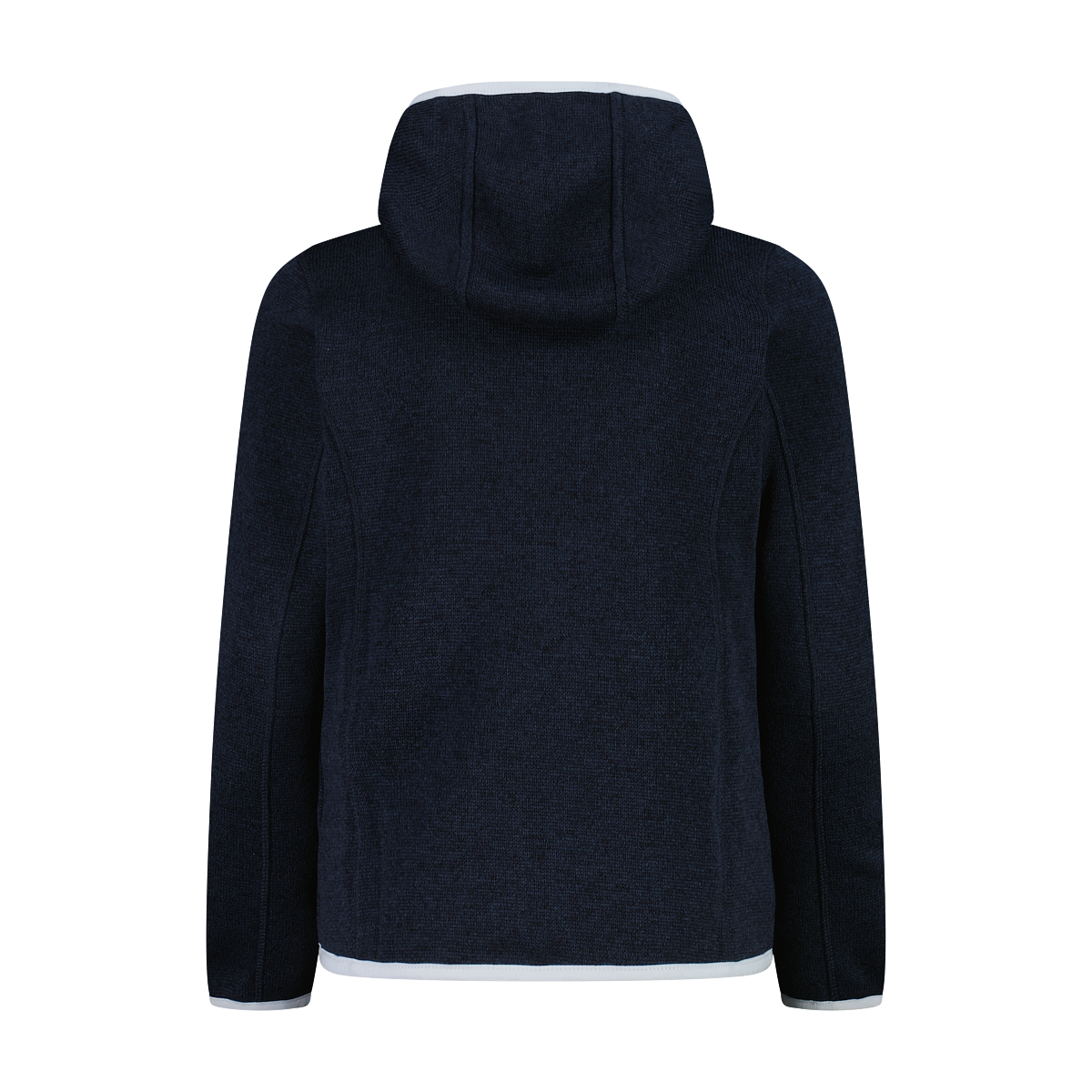 CMP Strickfleecejacke »KID G JACKET FIXED HOOD« mit Kapuze wärmende Strickfleecejacke aus Polyester, mit Kapuze und Kinnschutz