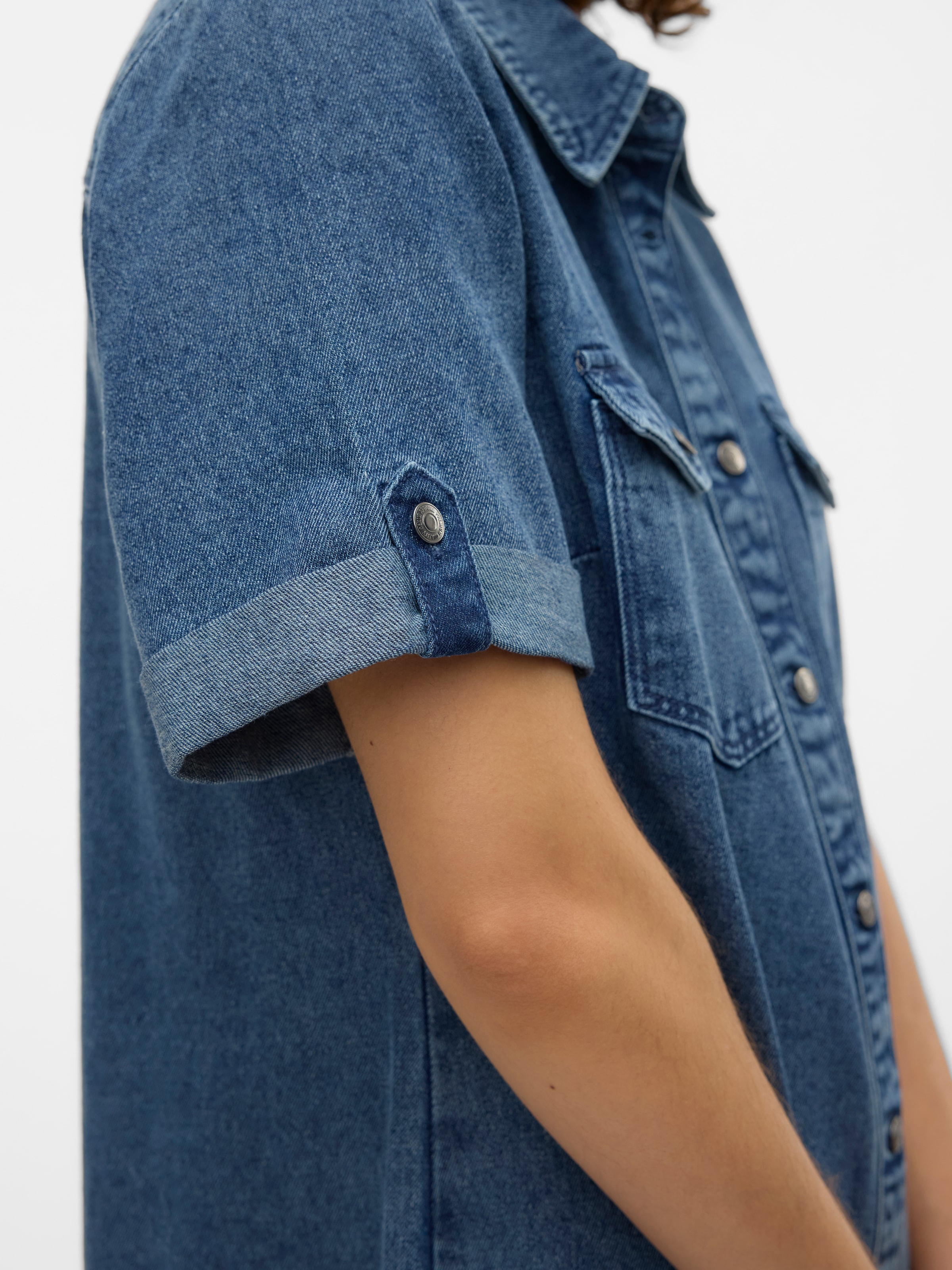 Vero Moda Jeanskleid »VMJENNIE SS SHORT DENIM DRESS NOOS«