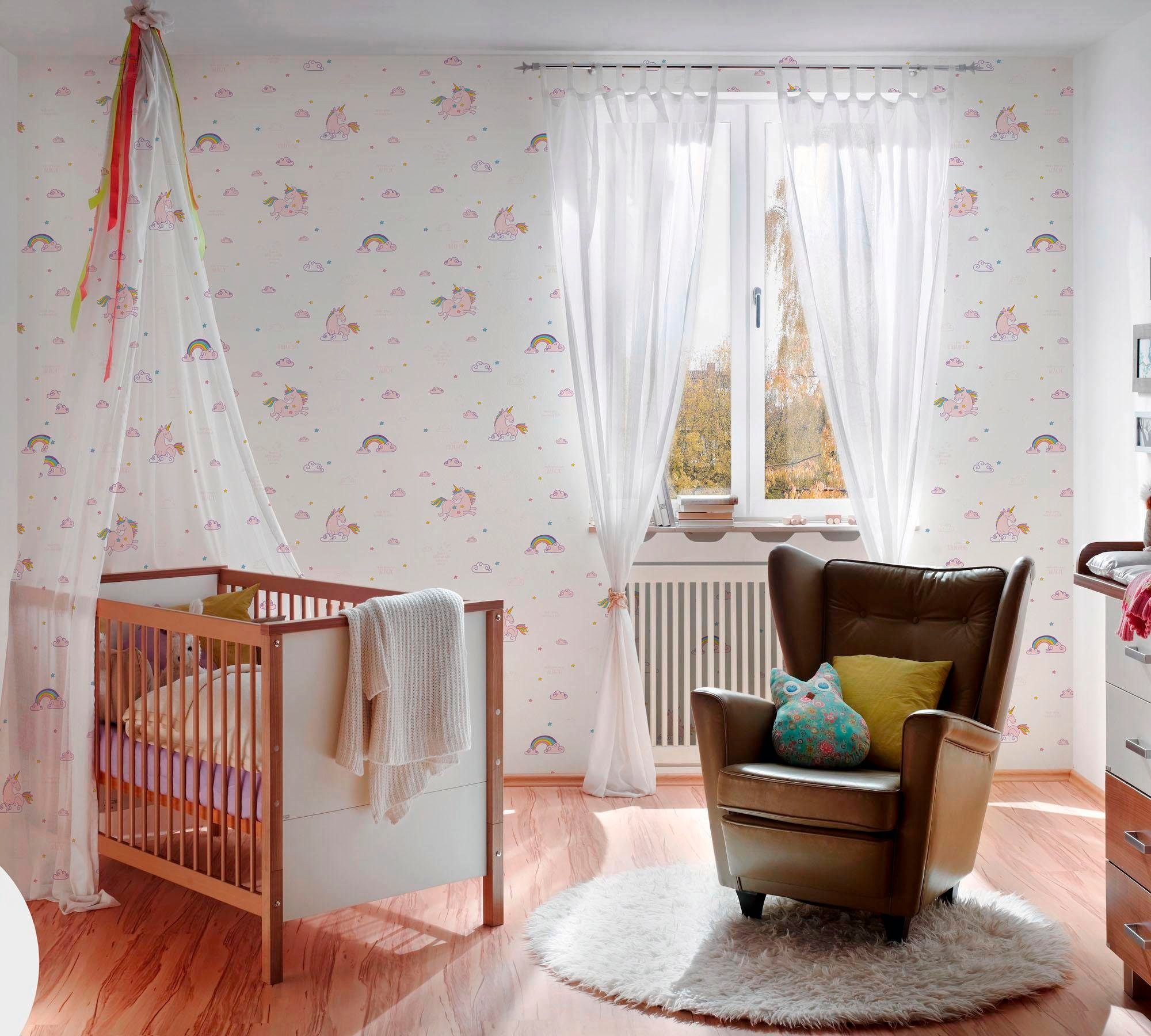 living walls Papiertapete »Boys & Girls«, Tapete Kinderzimmer