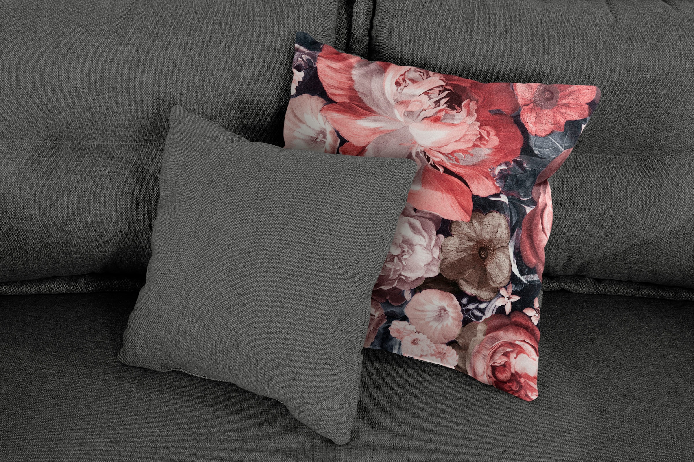 Home affaire 2-Sitzer »Lazio« inklusive 1 Stk. Wende- und 1 Stk. Zierkissen