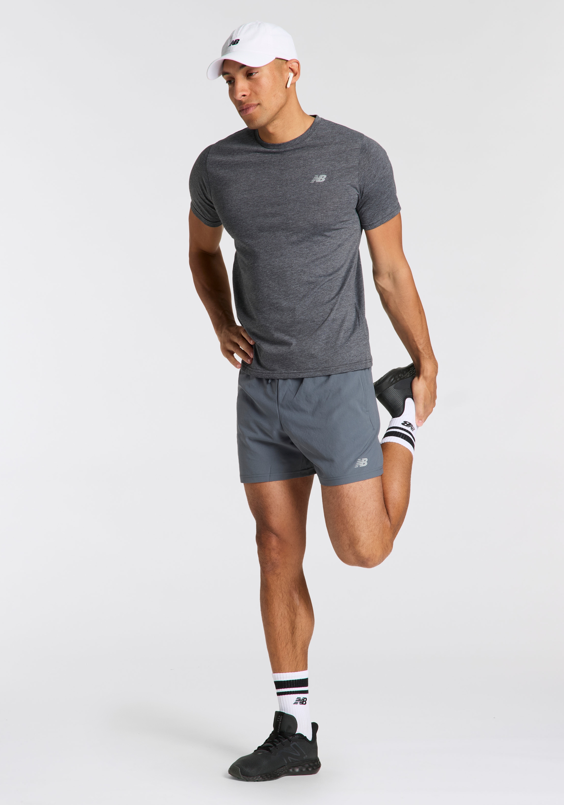 New Balance T-Shirt »Sport Essentials Heathertech T-Shirt«