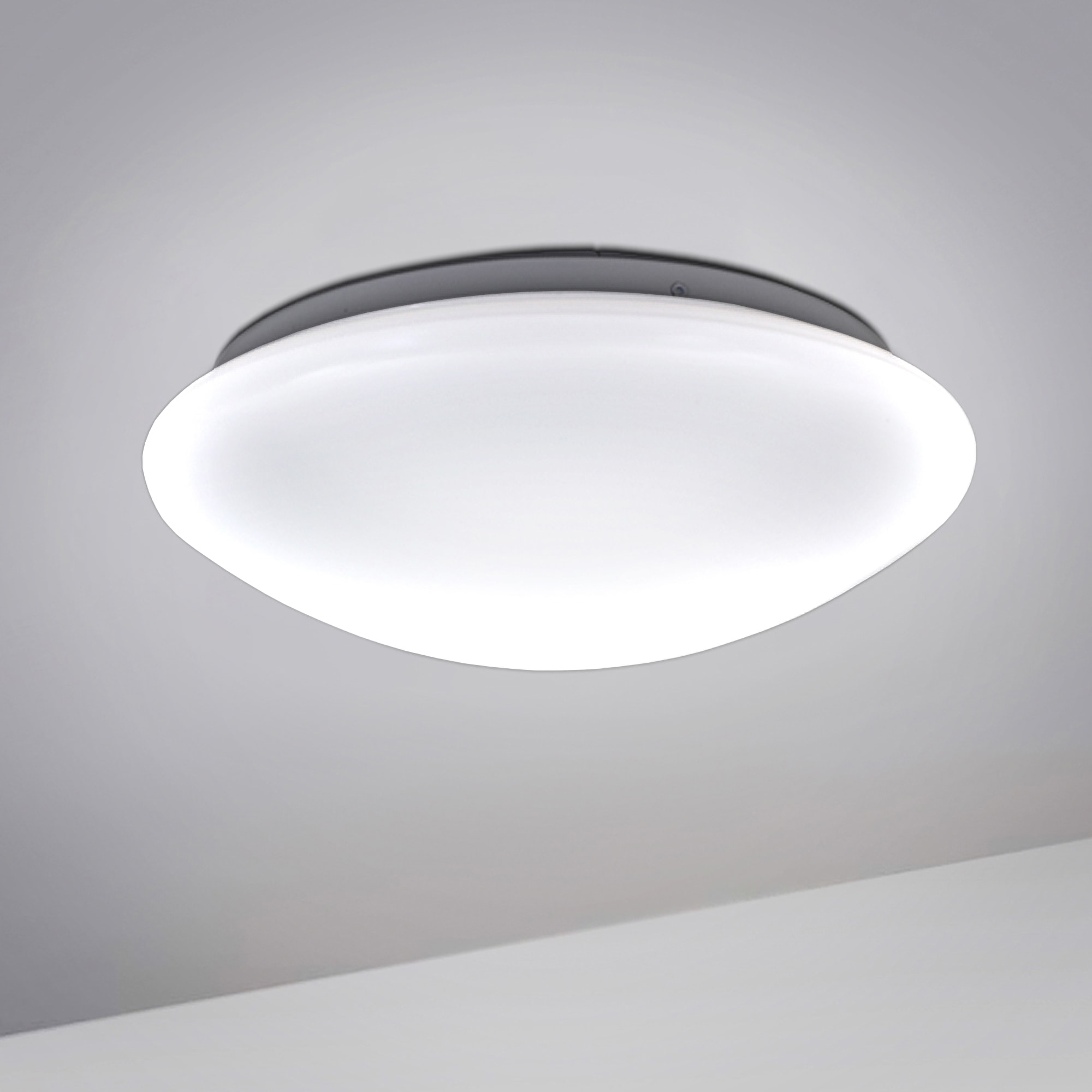 B.K.Licht LED Deckenleuchte, 1 flammig-flammig, LED Bad Deckenlampe Design  Deckenstrahler IP44 Badezimmer Küche Flur online kaufen | mit 3 Jahren XXL  Garantie | Deckenlampen