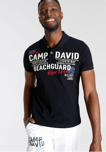 CAMP DAVID Poloshirt, in hochwertiger Piqué-Qualität kaufen