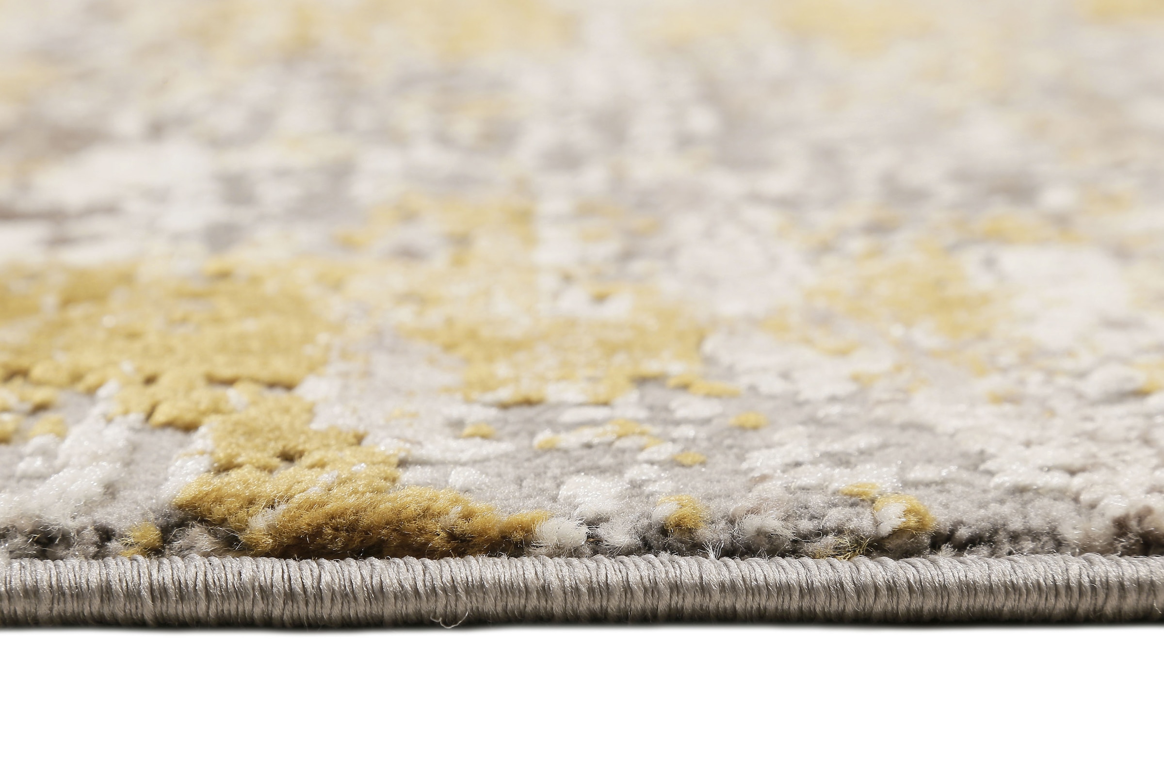 Esprit Teppich »Vintage Feels,  ESP-23678«, rechteckig, 12 mm Höhe, dichter Kurzflor, Hoch Tief Struktur, Wohnzimmer