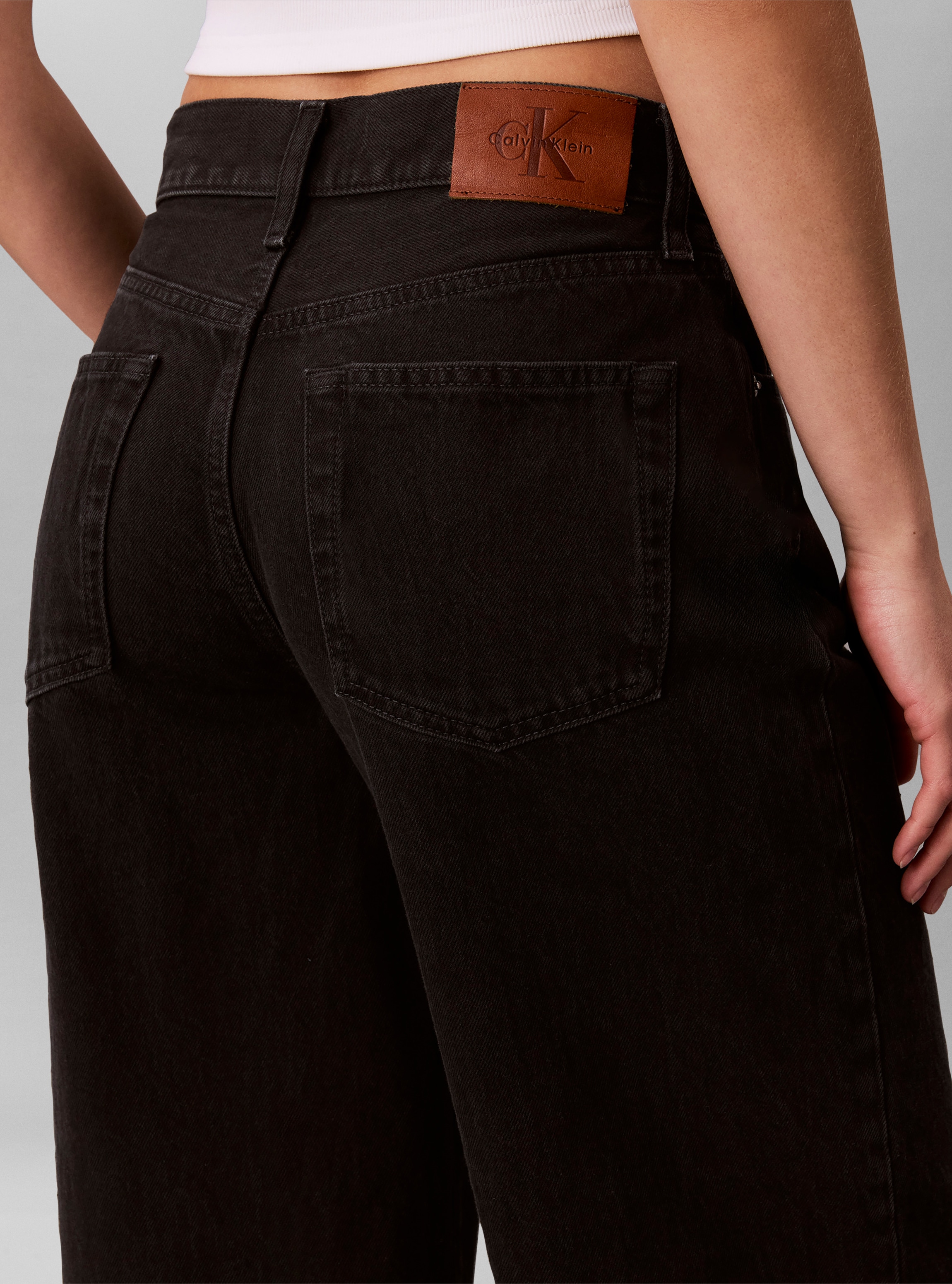 Calvin Klein Jeans Weite Jeans »THE WIDE LEG« Regular fit mit ausgestelltem Bein