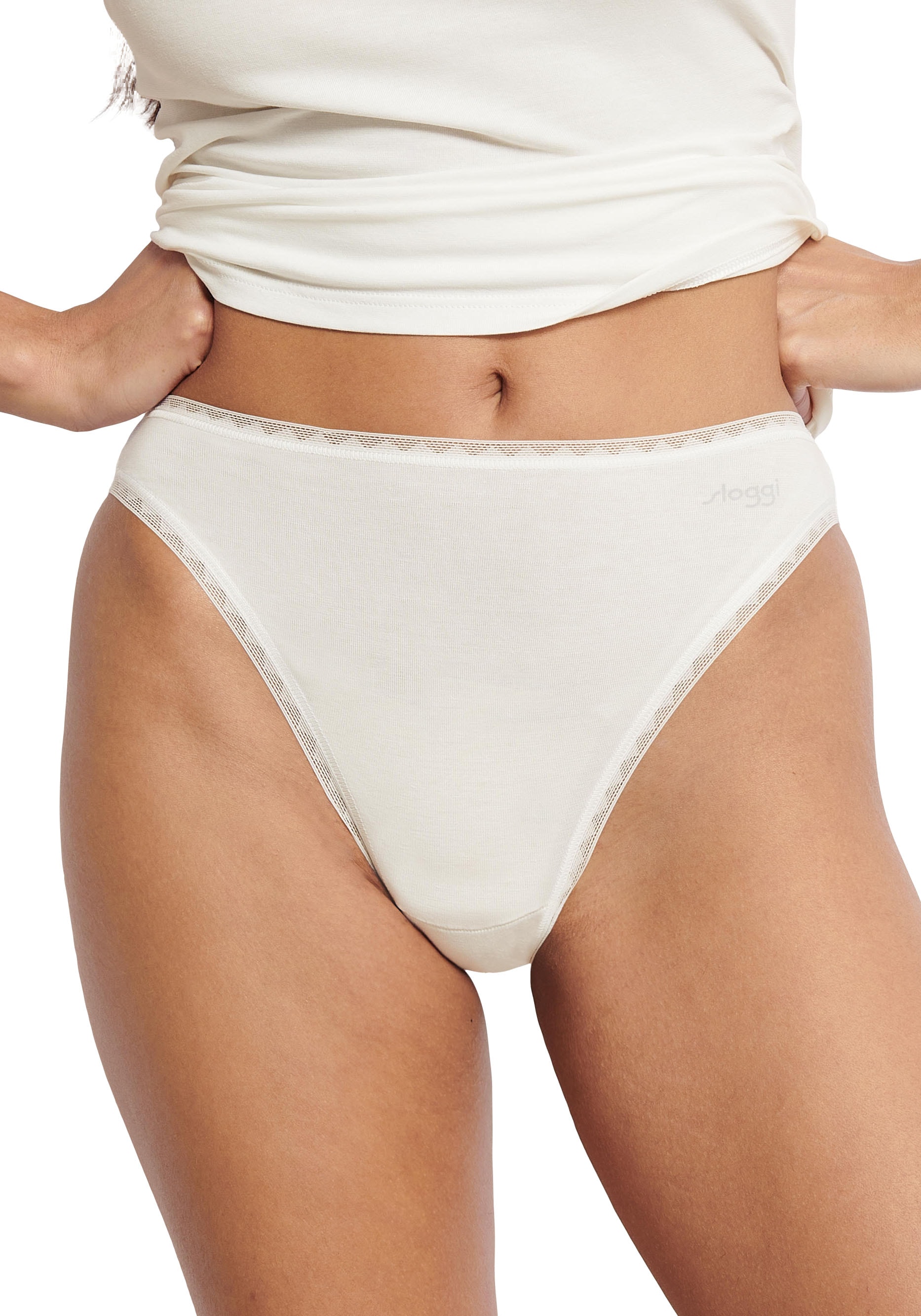 sloggi Slip »GO Tai C2P«, (2er Pack), zarte Spitzendetails