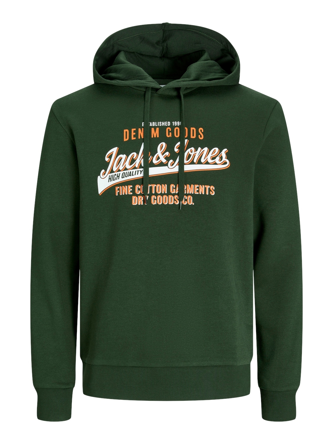 Jack & Jones Kapuzensweatshirt »JJELOGO SWEAT HOOD 2 COL 24/25 NOOS«, mit Logo Print