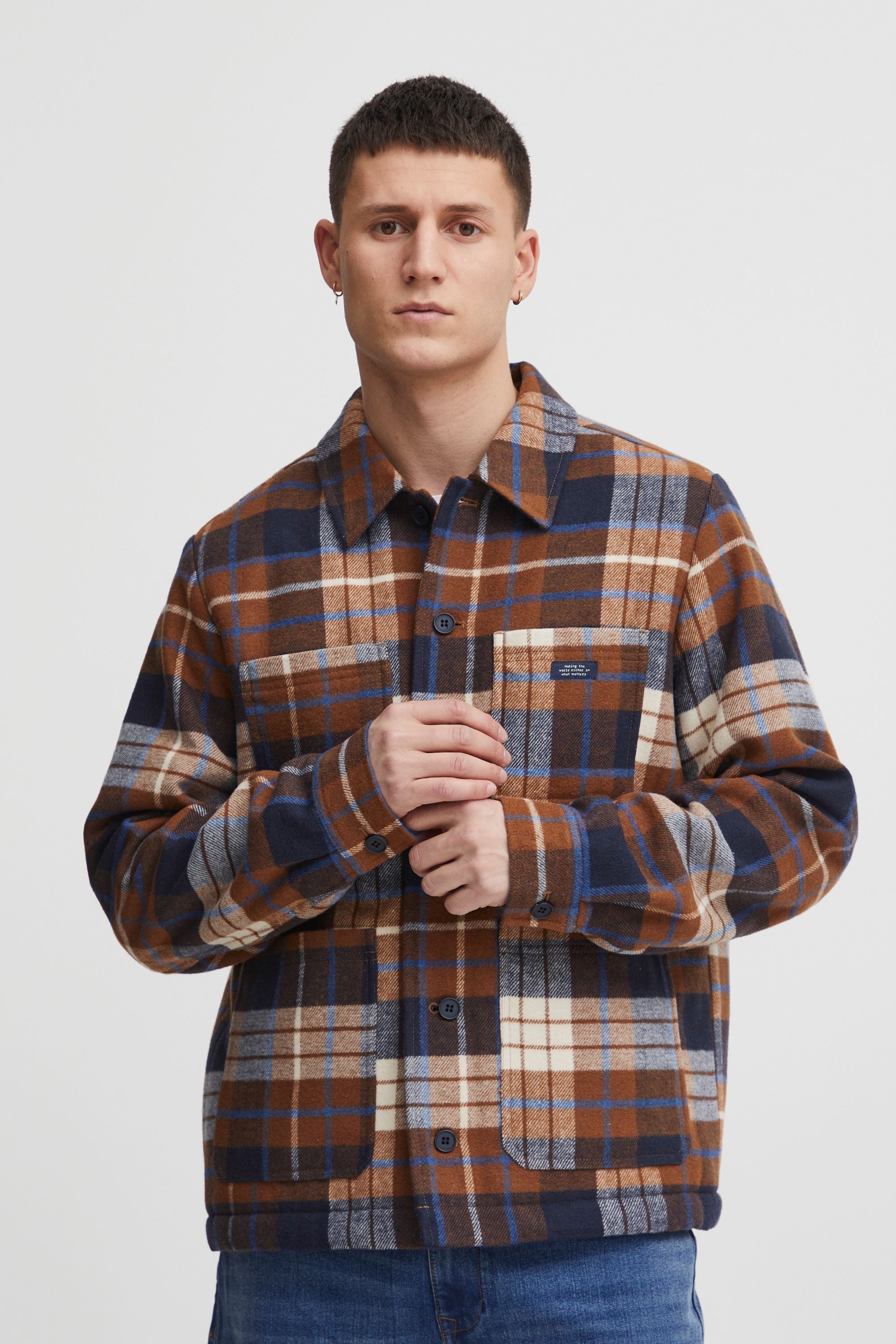 Blend Kurzjacke »Kurzjacke BHOuterwear« ohne Kapuze