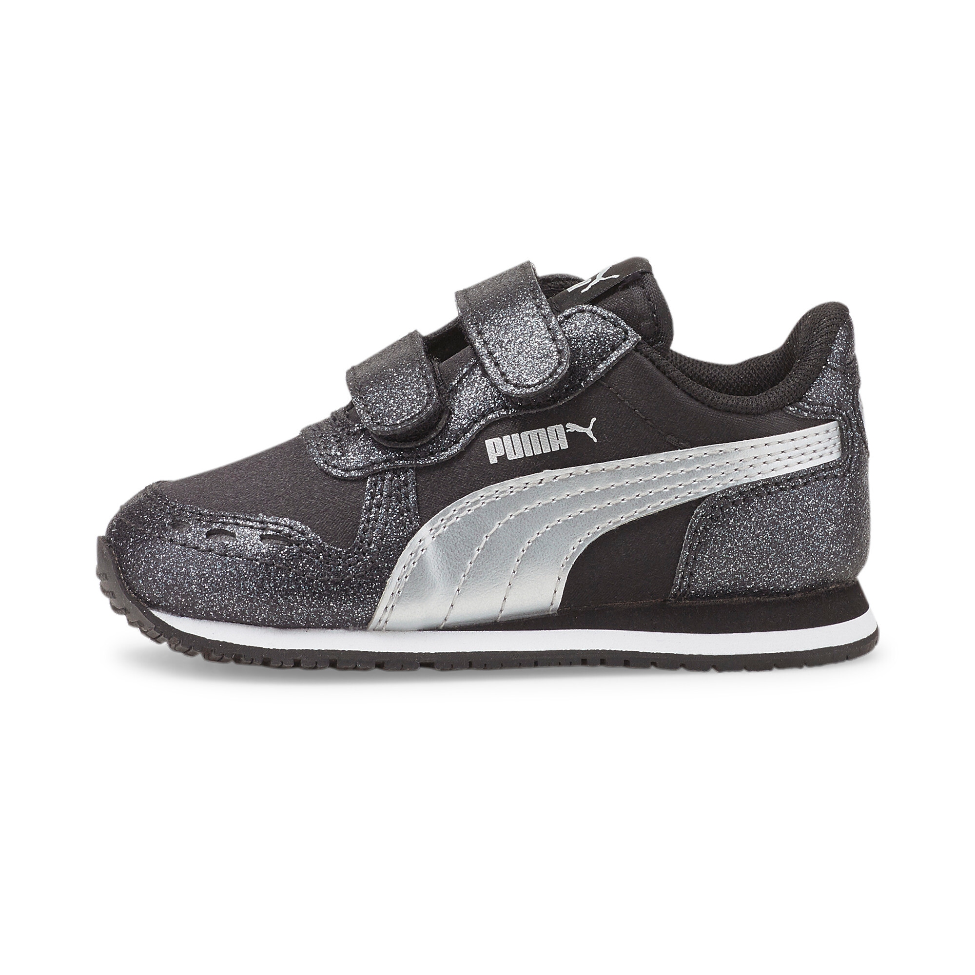 PUMA Sneaker »CABANA RACER GLITZ V INF«, für Kinder mit Klettverschluss