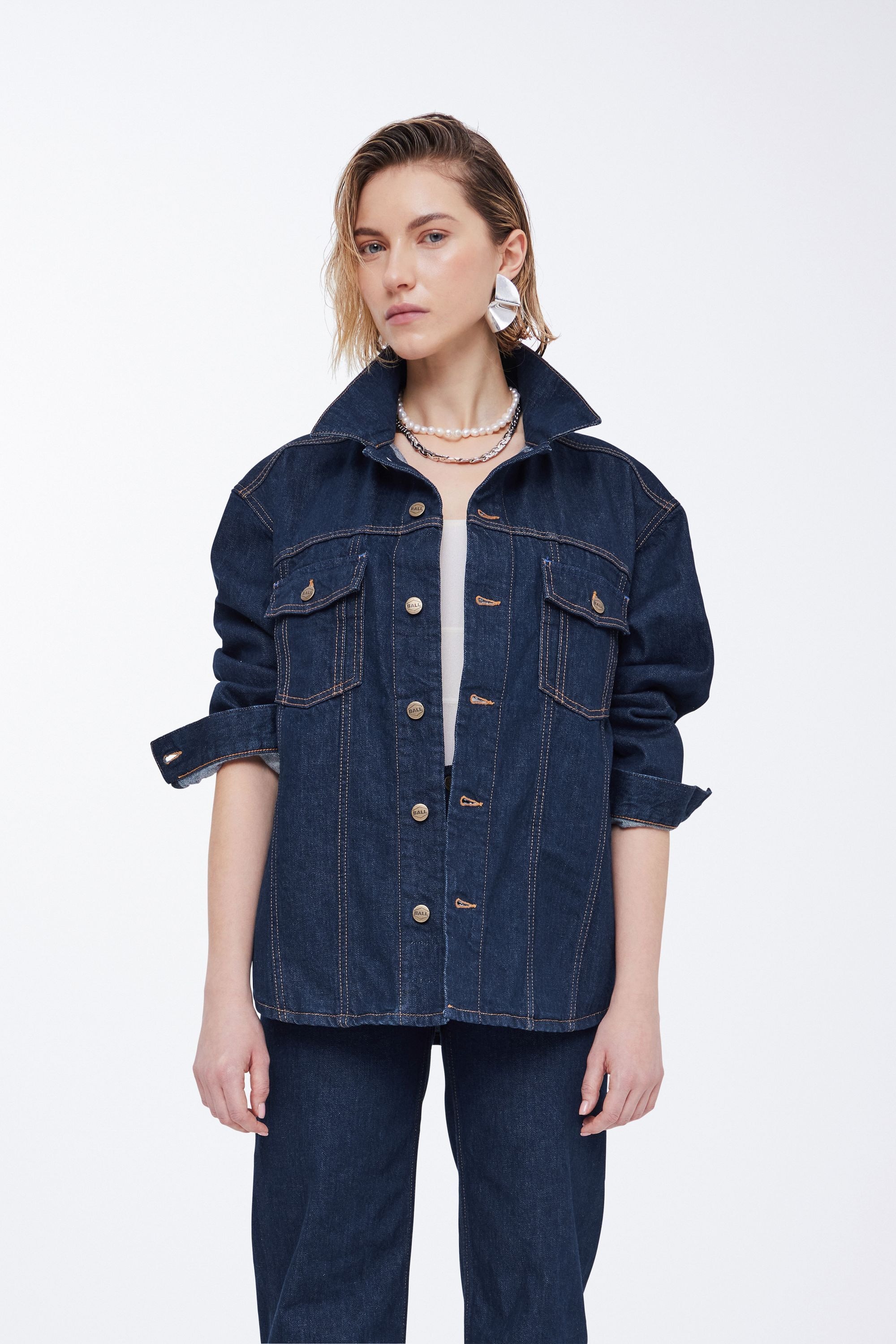 BALL Jeansjacke »Jeansjacke BAJULIETTA JEANS JACKET«