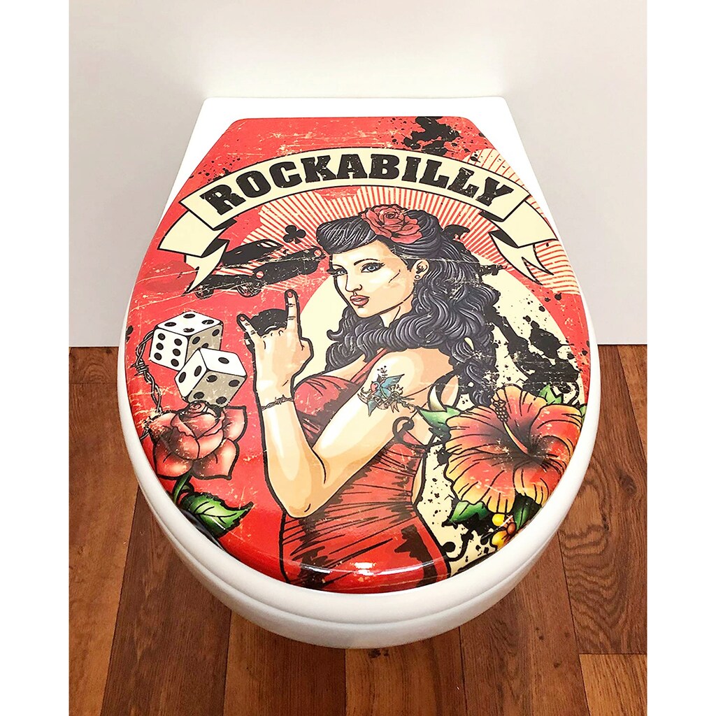ADOB WC-Sitz »Rockabilly«