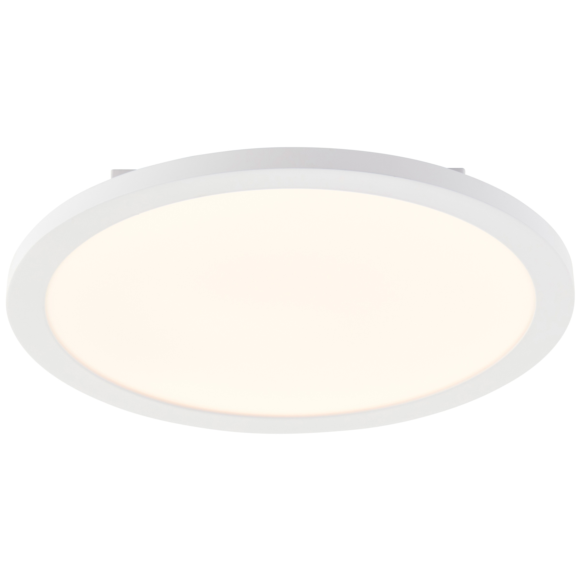 Brilliant LED Deckenleuchte »Briston«, Deckenaufbau-Paneel, Ø 30 cm, 1500 lm, 3000-6500 K, dimmbar, CCT, weiß