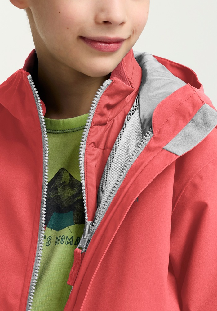 Jack Wolfskin 3-in-1-Funktionsjacke »HYBRID 3IN1 JACKET K« mit Kapuze