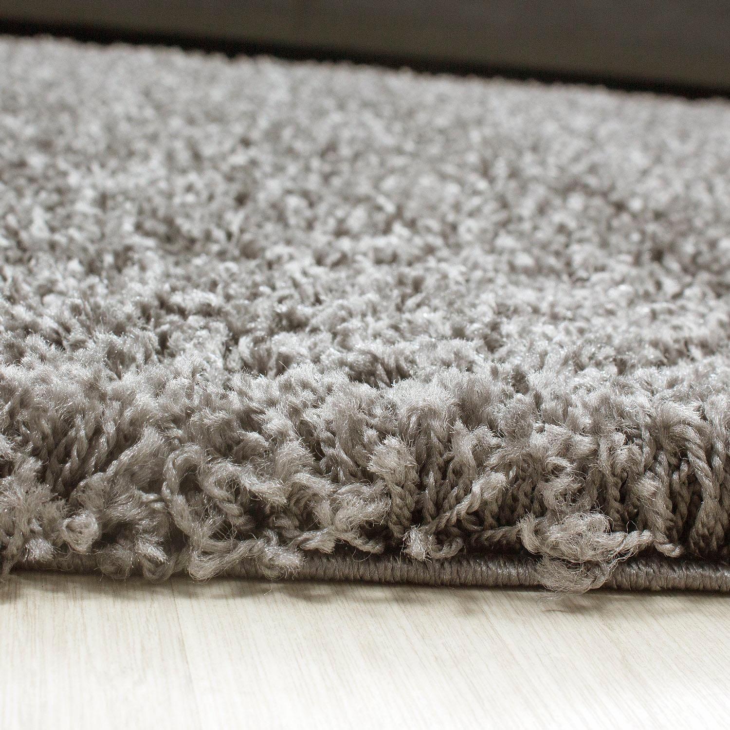 Ayyildiz Teppiche Hochflor-Läufer »Life Shaggy 1500«, rechteckig, 30 mm Höhe, Langflor, uni, große Farbauswahl, robust, auch in rund